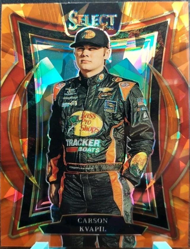 Carson Kvapil [Orange Ice Prizm] #99