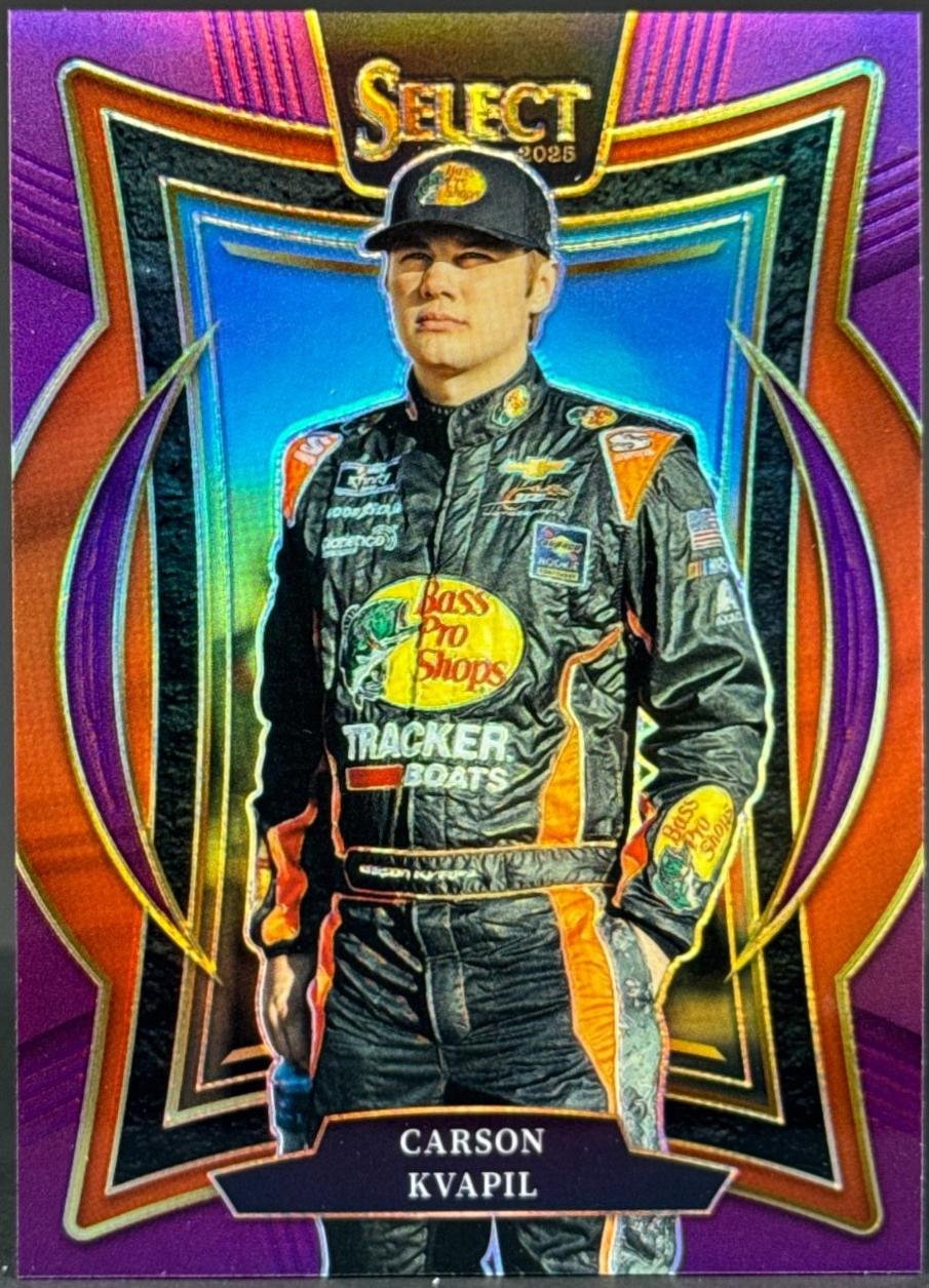 Carson Kvapil [Purple Prizm] #199