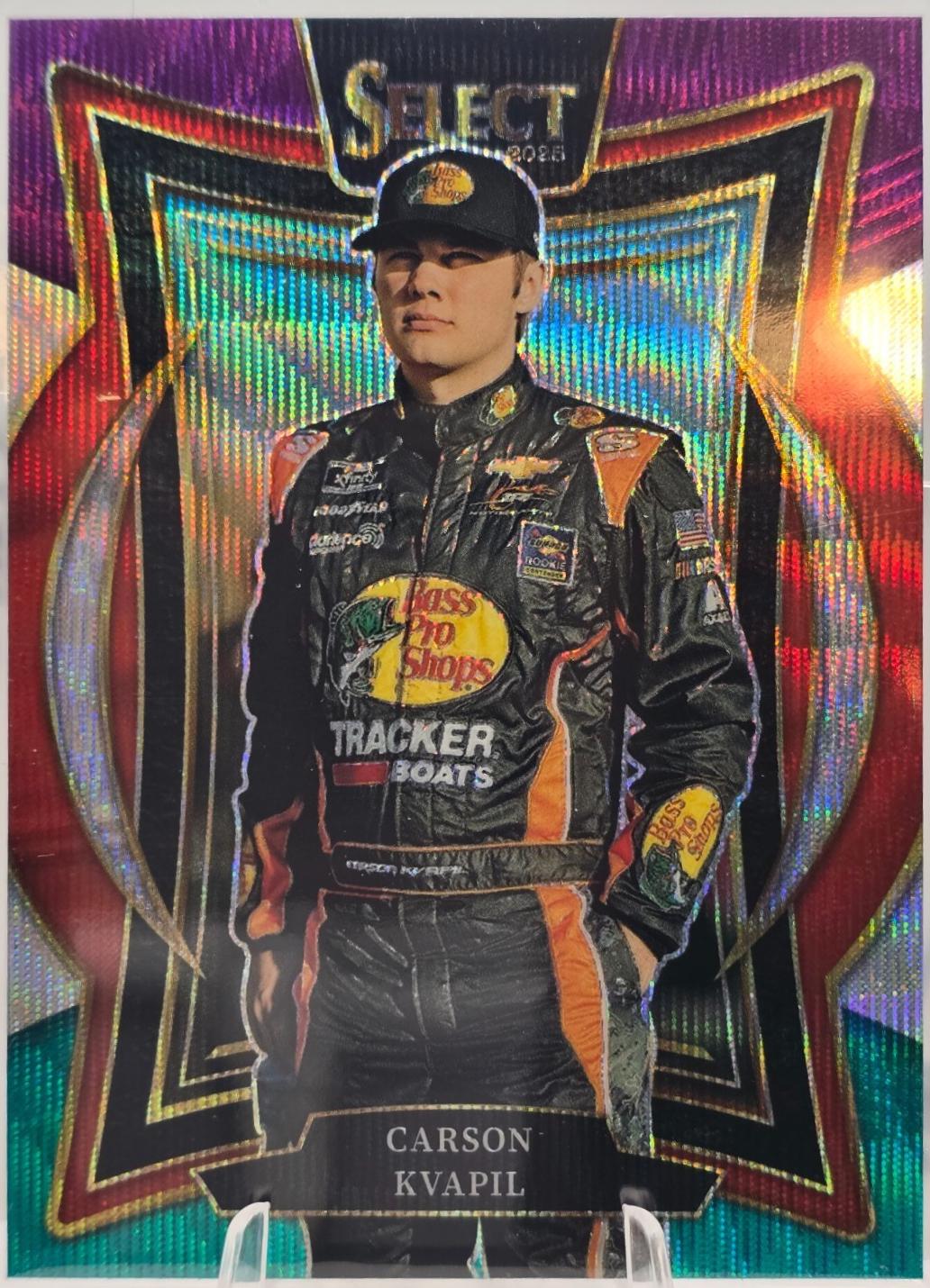 Carson Kvapil [Tri-Color Prizm] #99