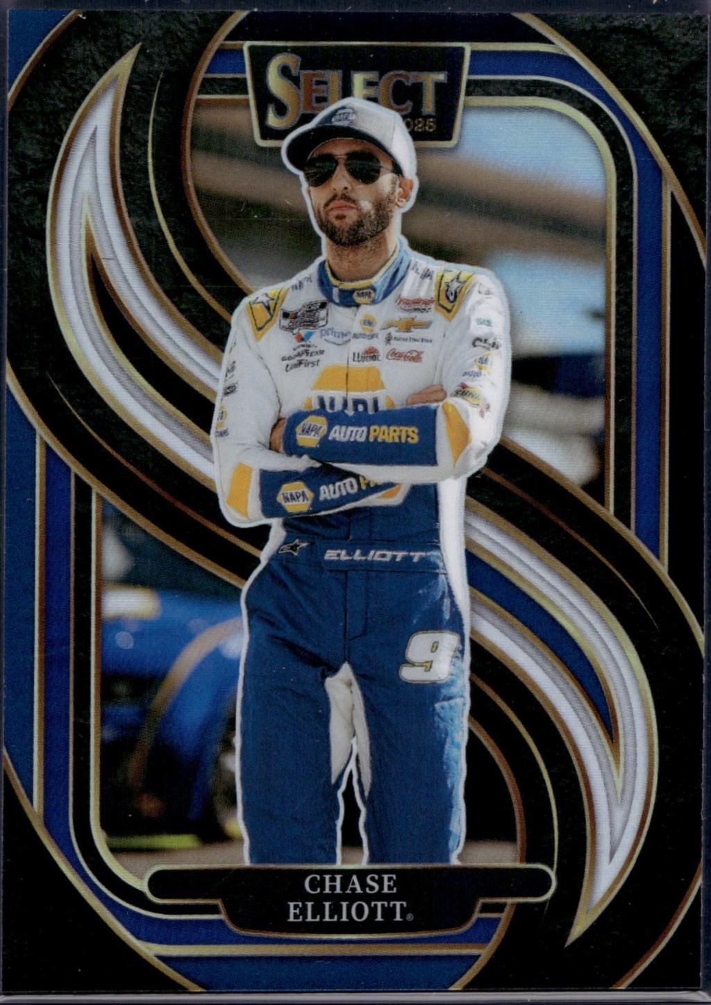 Chase Elliott [Black Blue Prizm] #290