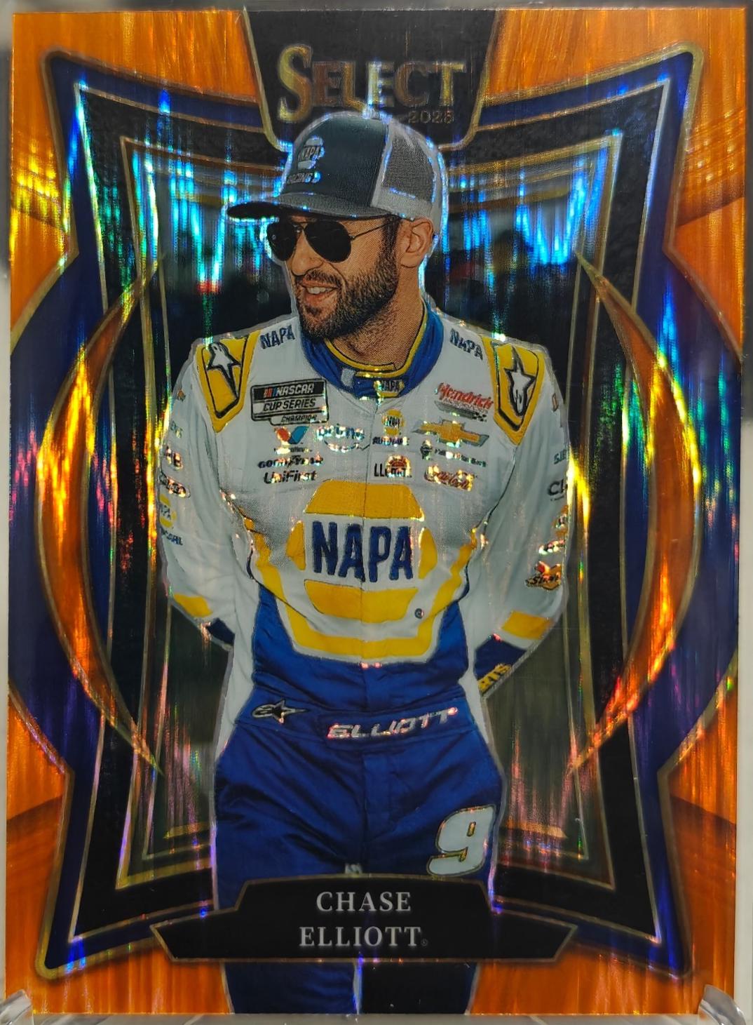 Chase Elliott [Orange Flash Prizm] #90