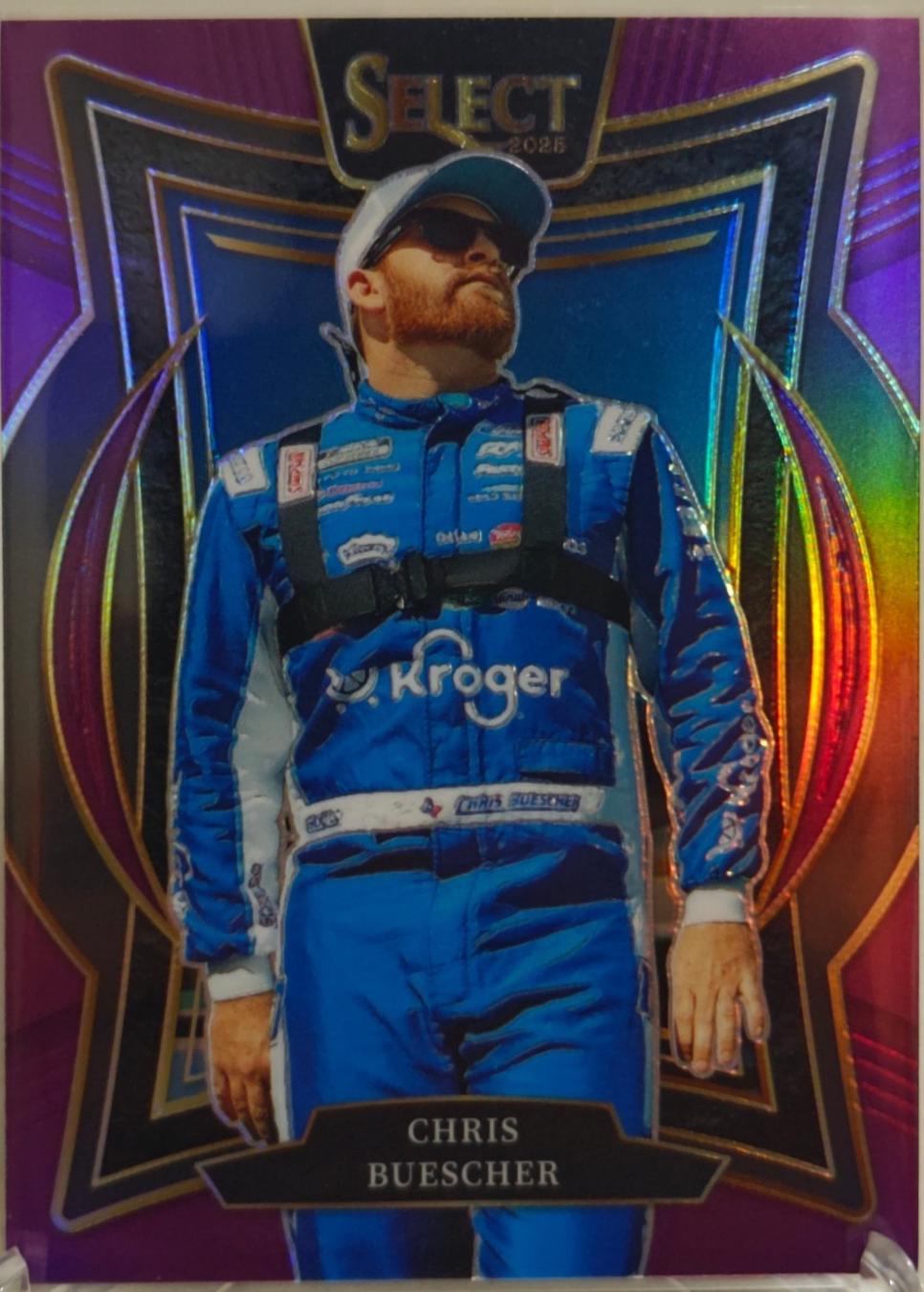 Chris Buescher [Light Blue Prizm] #76