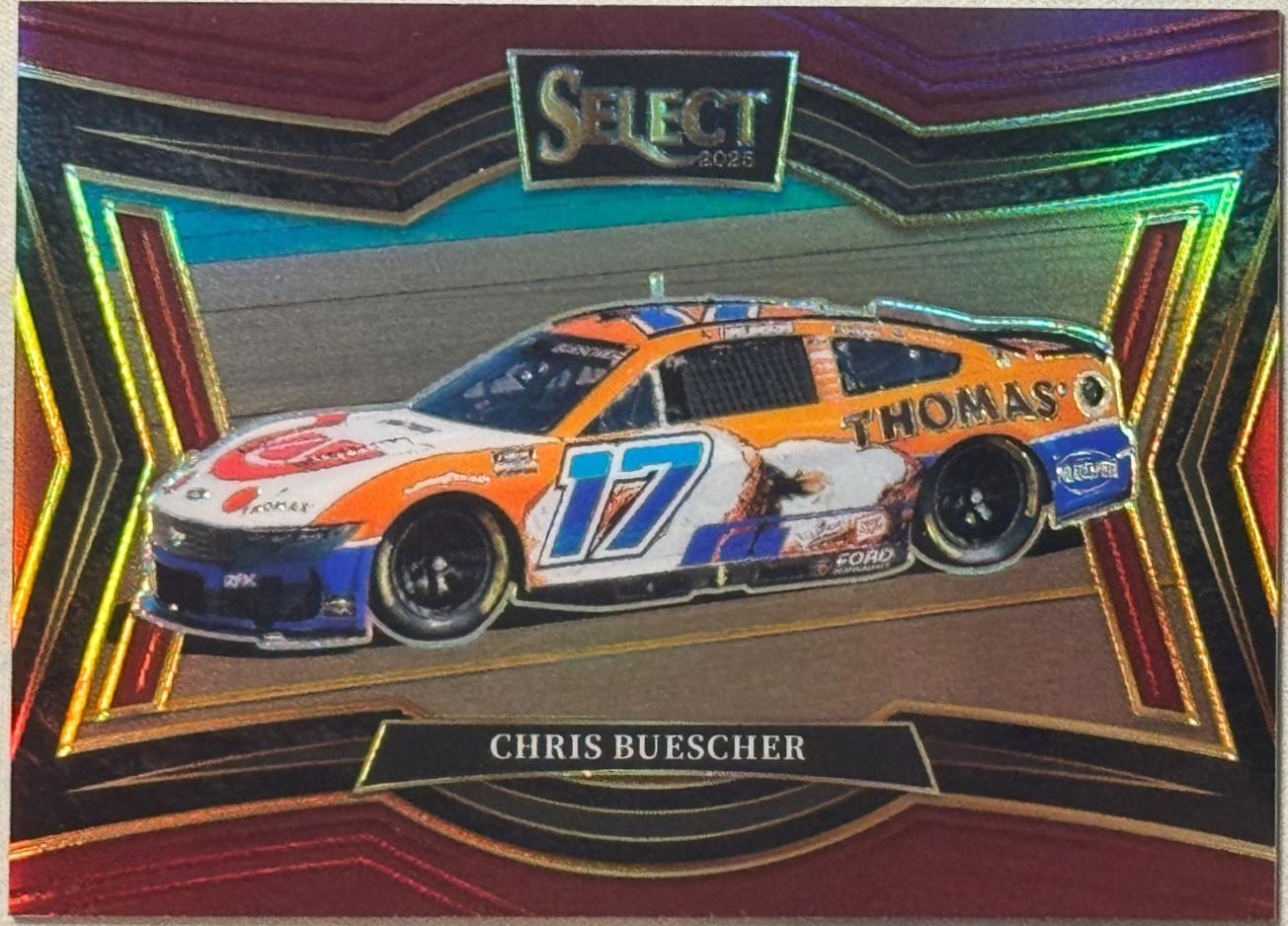 Chris Buescher [Maroon Prizm] #176