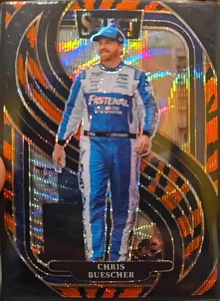 Chris Buescher [Orange Flash Prizm] #276