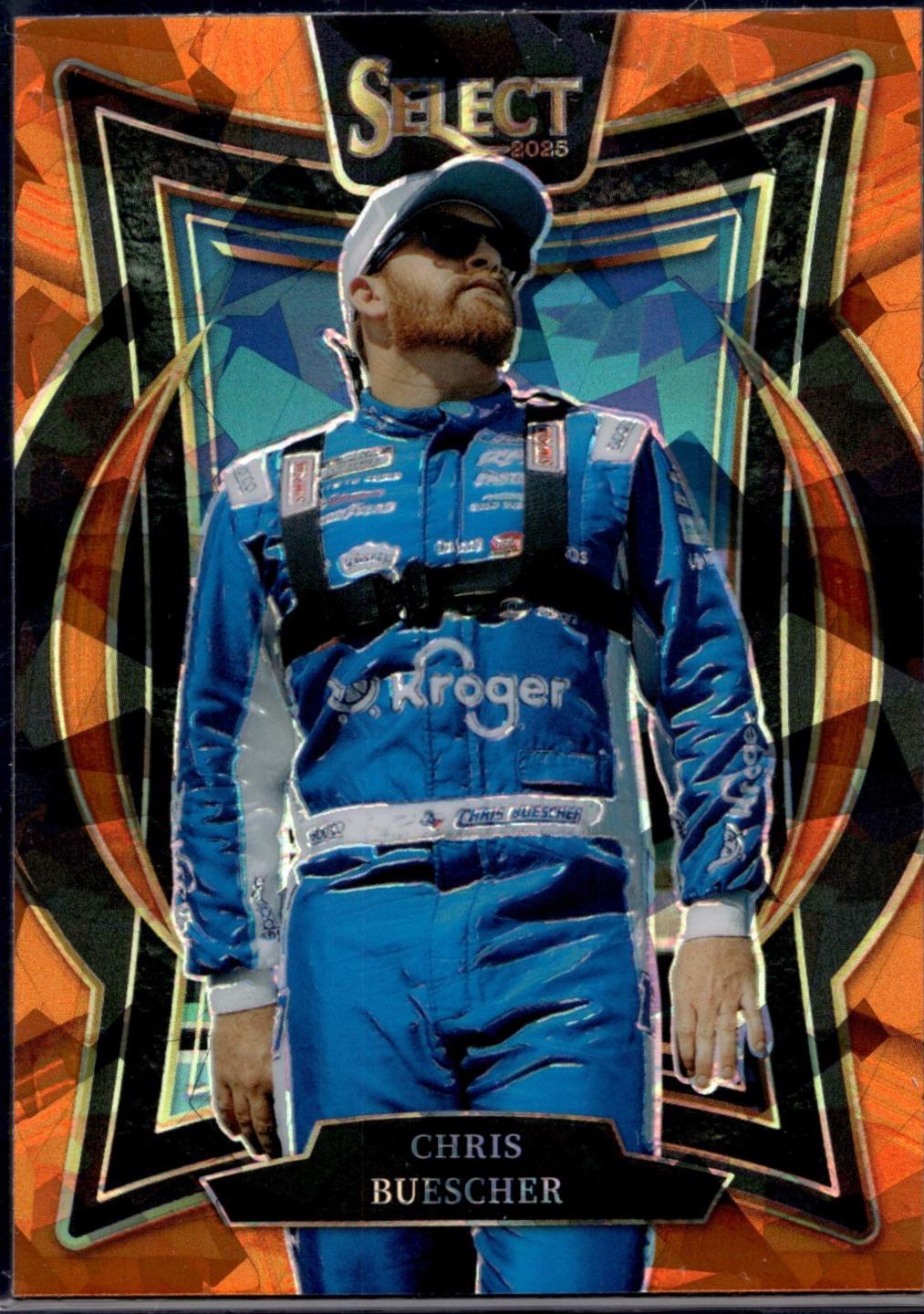 Chris Buescher [Orange Ice Prizm] #76