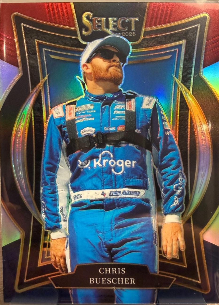 Chris Buescher [Red Blue Prizm] #76
