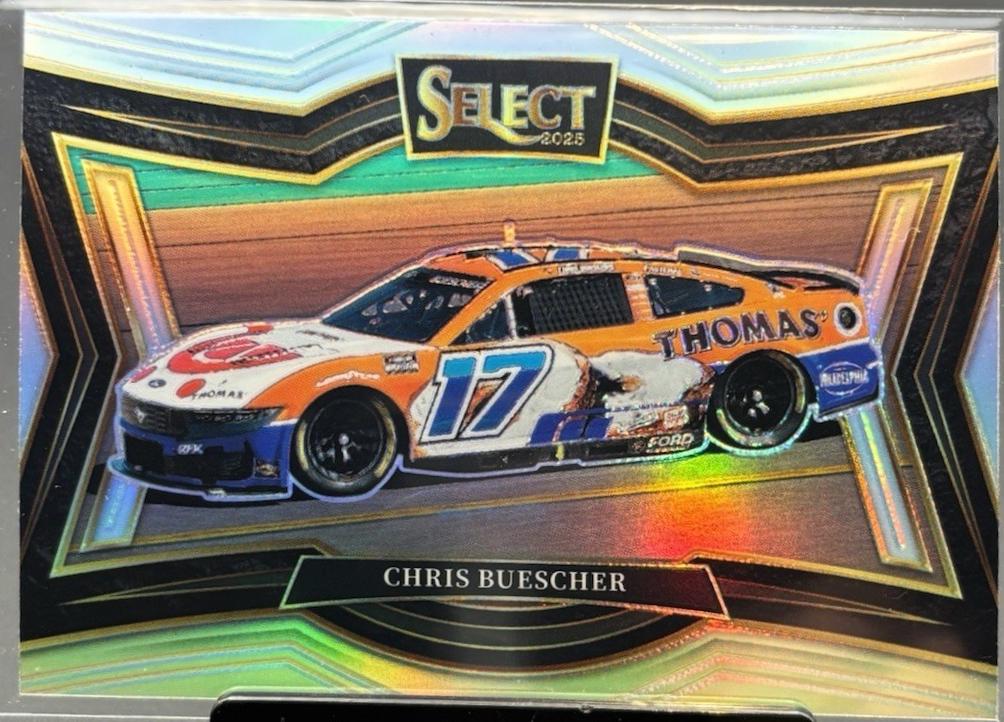 Chris Buescher [Silver Prizm] #176