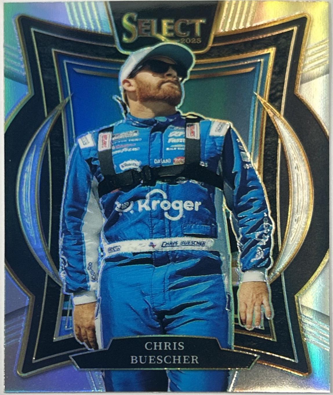 Chris Buescher [Silver Prizm] #76