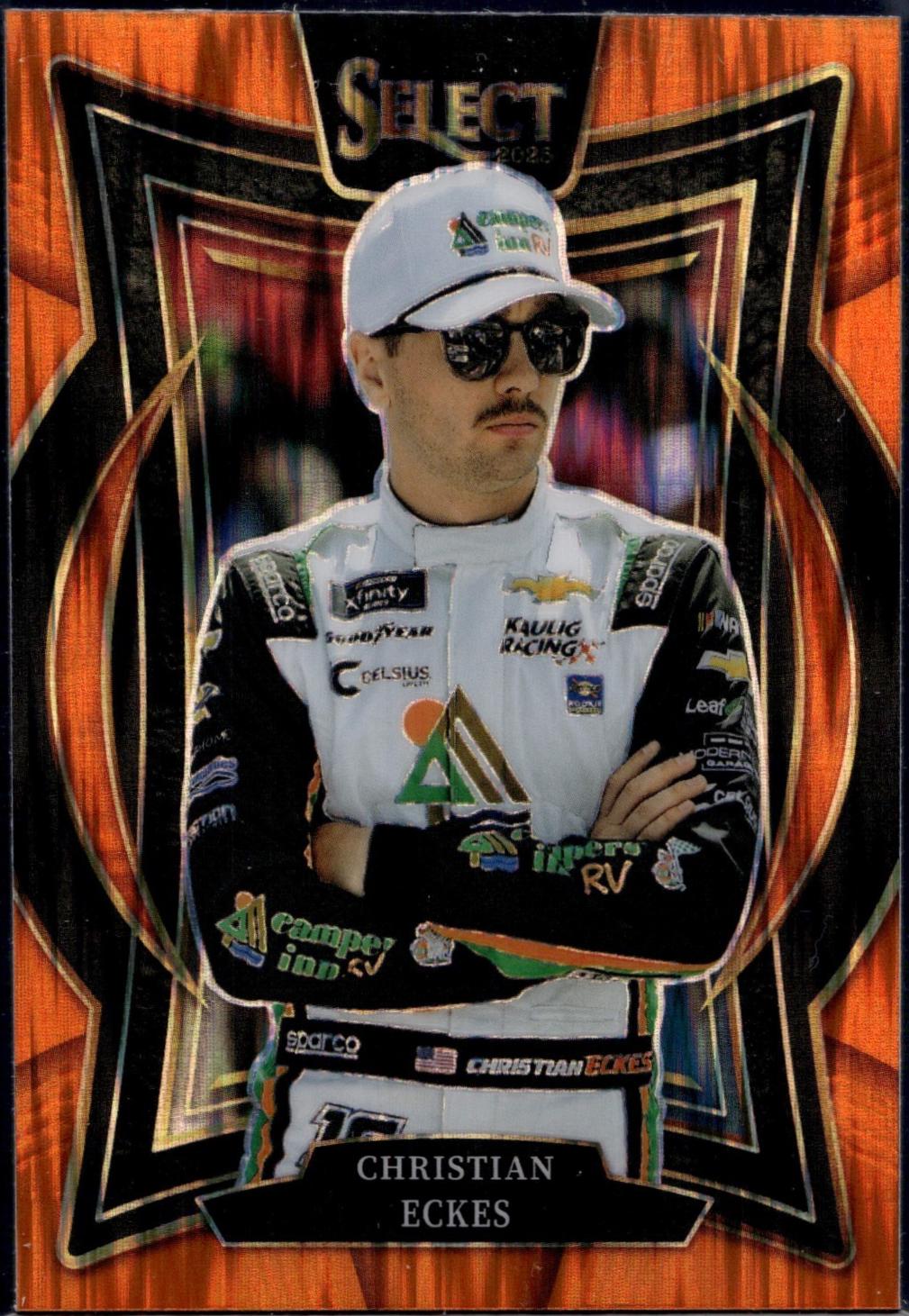 Christian Eckes [Orange Flash Prizm] #31