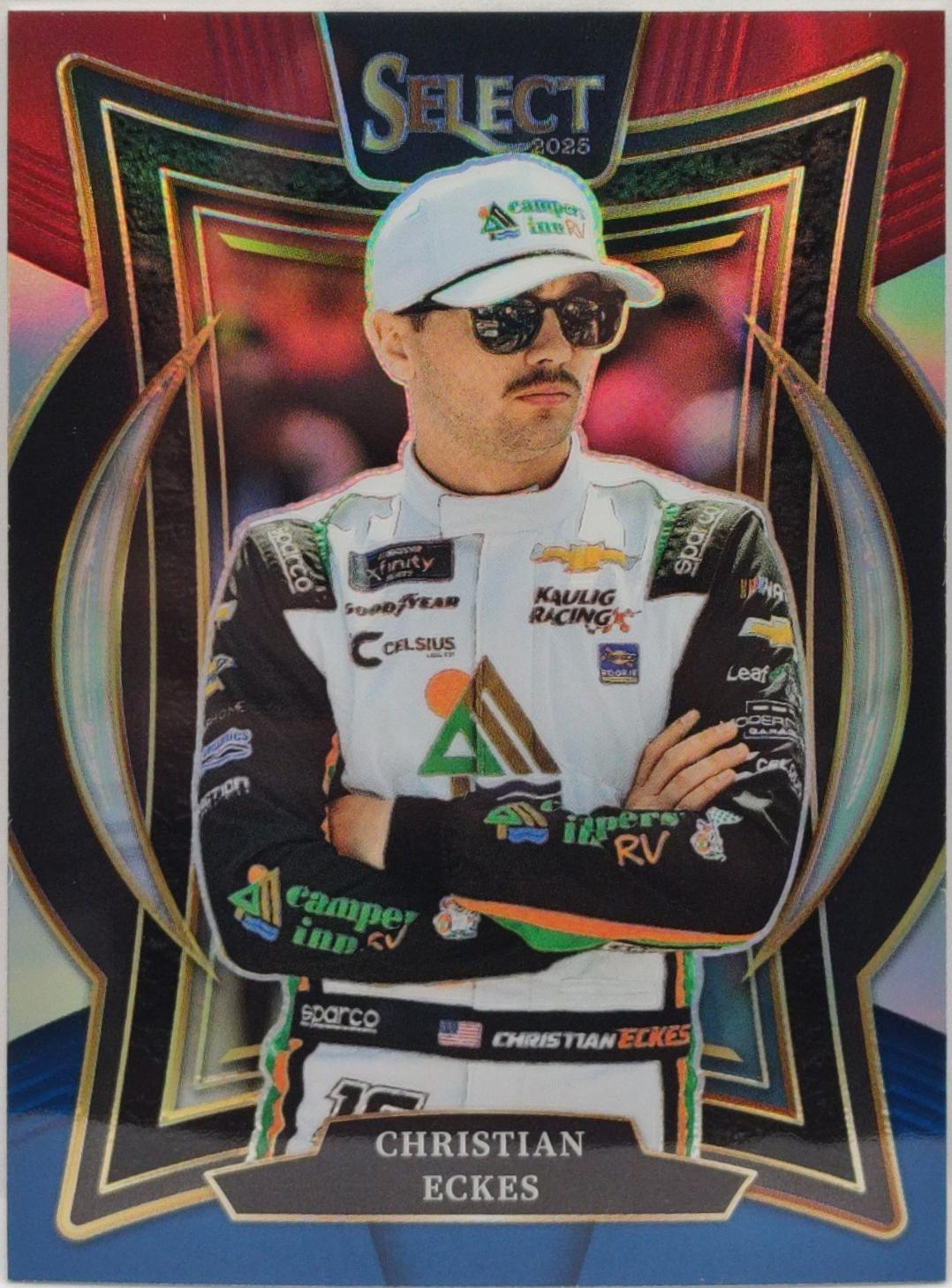 Christian Eckes [Red Blue Prizm] #31