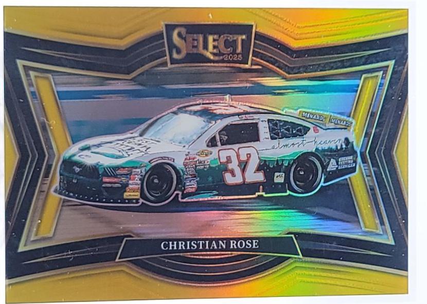 Christian Rose [Gold Prizm] #123