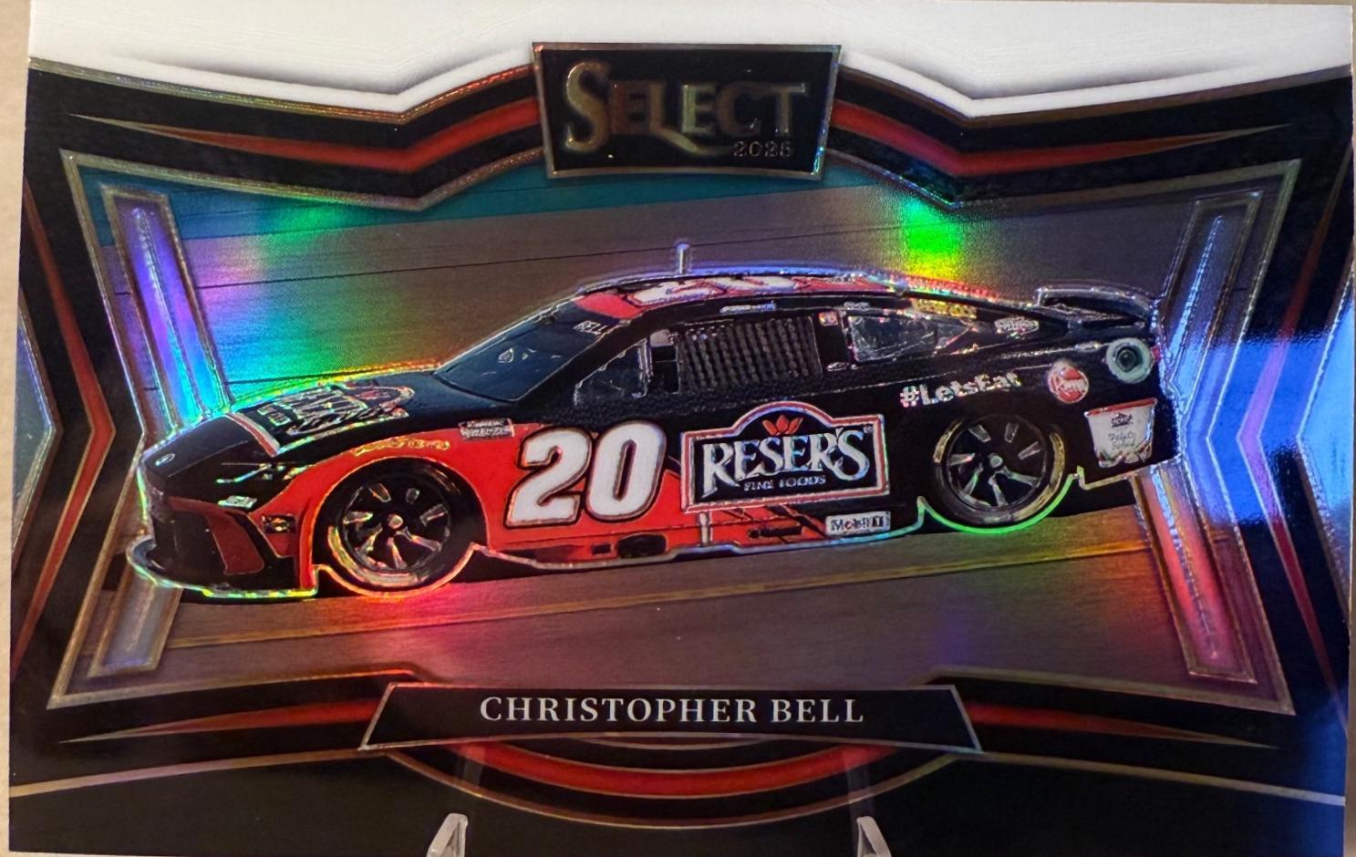 Christopher Bell [Black White Prizm] #182