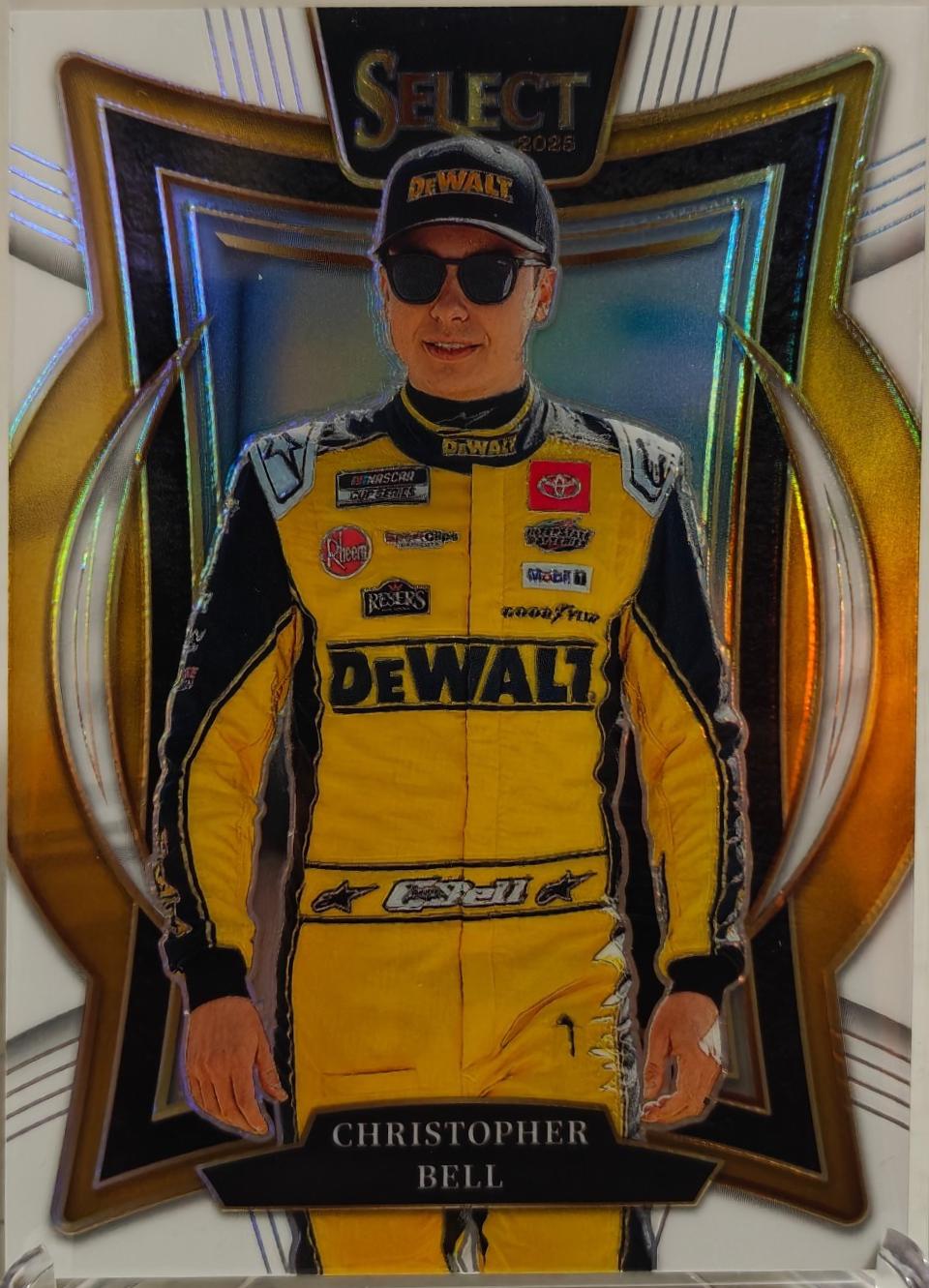 Christopher Bell [White Prizm] #82