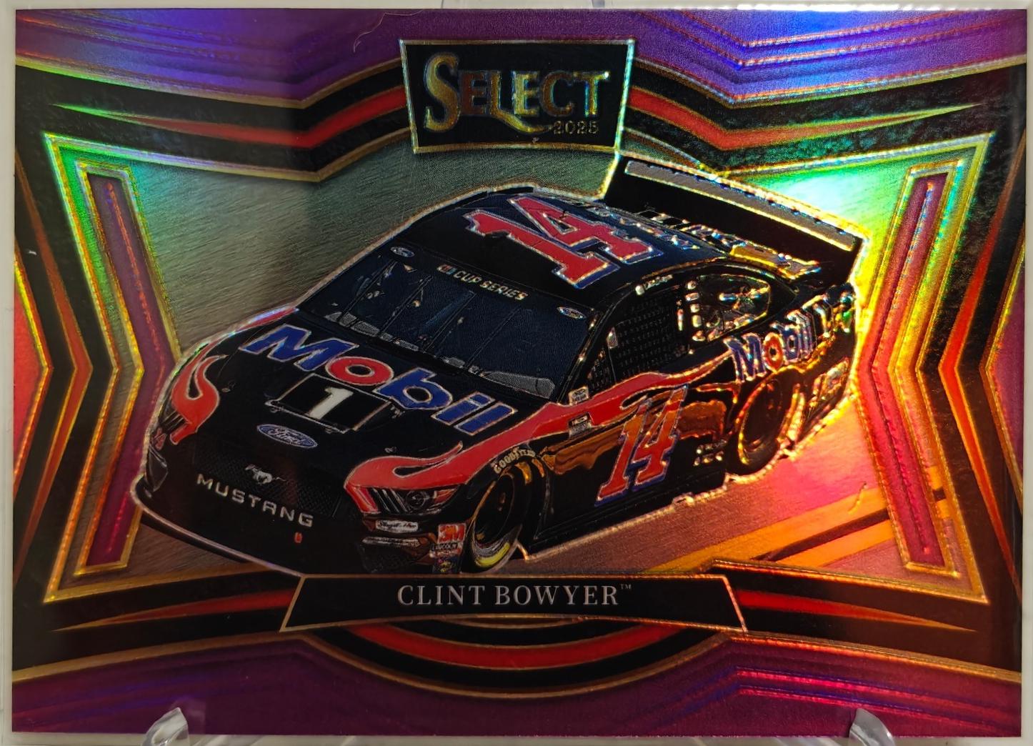 Clint Bowyer [Purple Prizm] #184