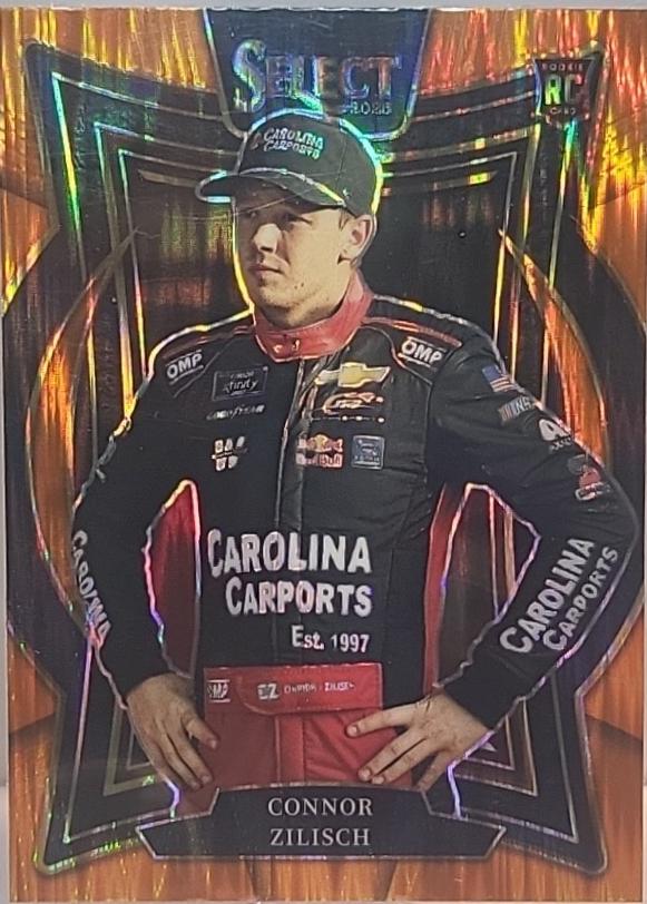 Connor Zilisch [Orange Flash Prizm] #20