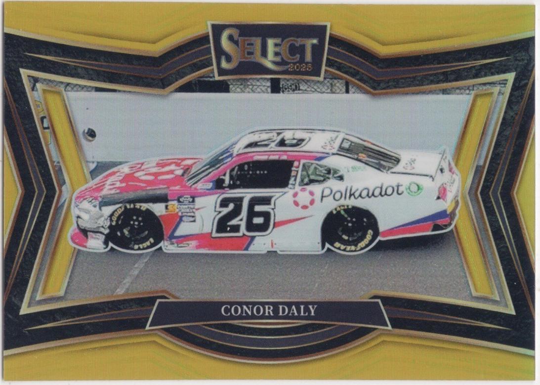Conor Daly [Gold Prizm] #125