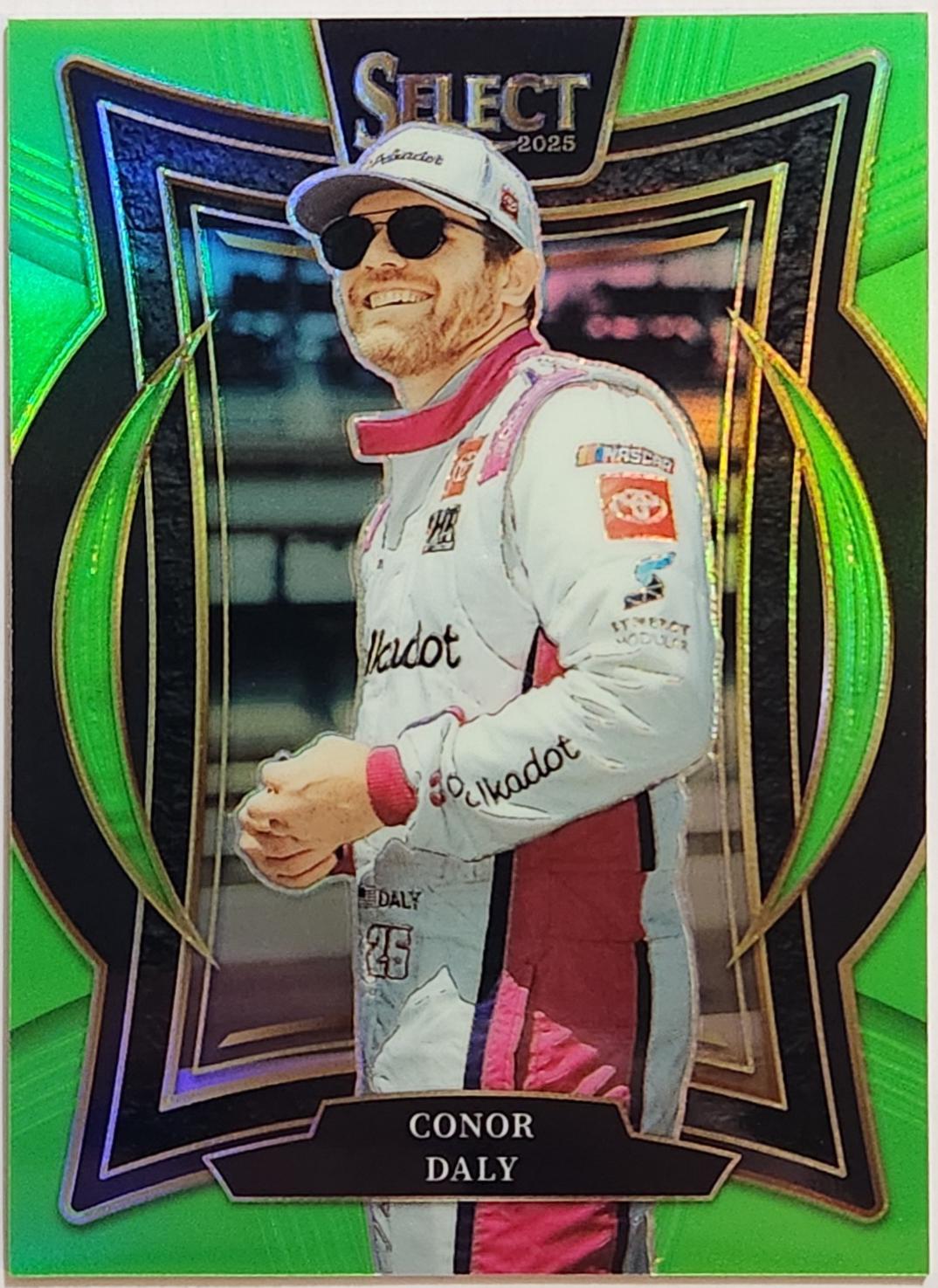 Conor Daly [Neon Green Prizm] #25