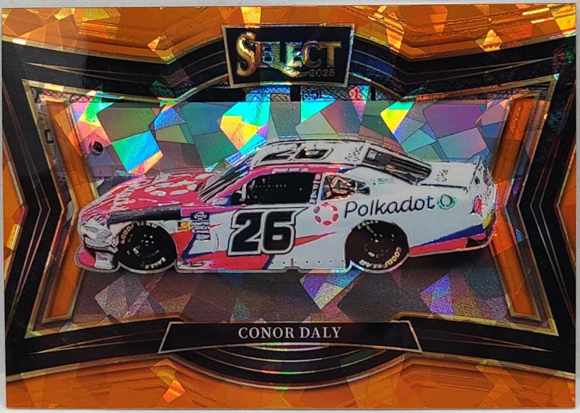 Conor Daly [Orange Ice Prizm] #125