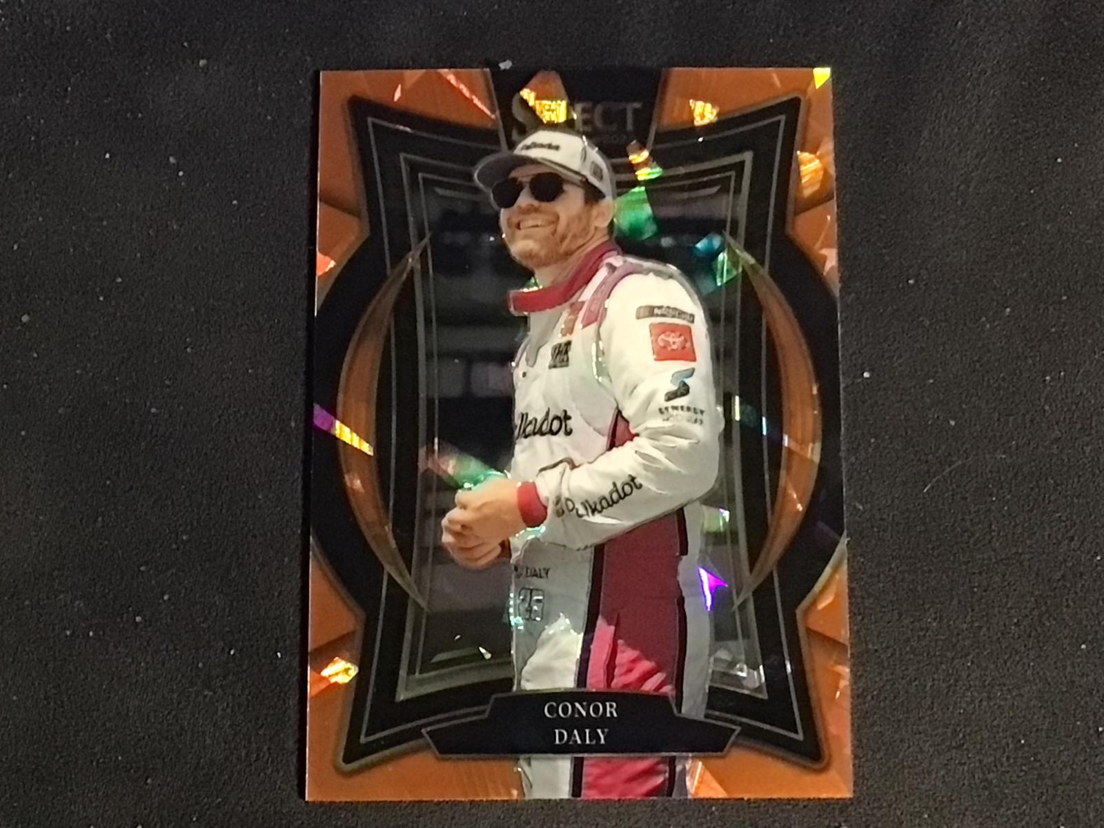 Conor Daly [Orange Ice Prizm] #25