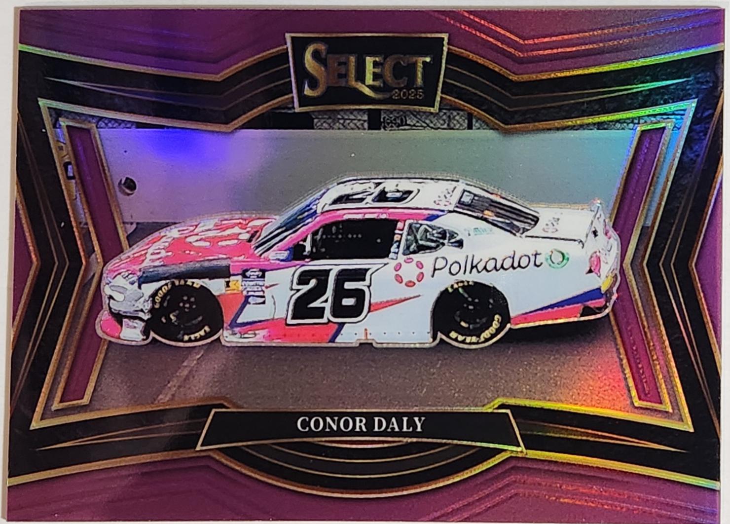 Conor Daly [Purple Prizm] #125