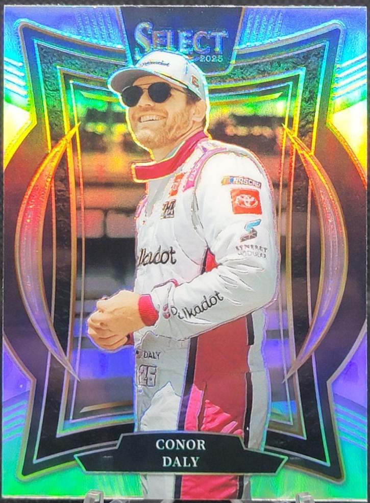 Conor Daly [Silver Prizm] #25