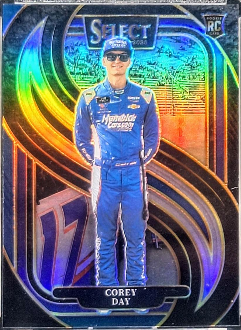 Corey Day [Black Blue Prizm] #254