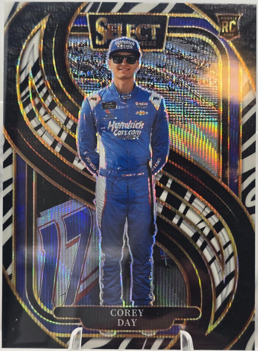 Corey Day [Zebra Prizm] #254