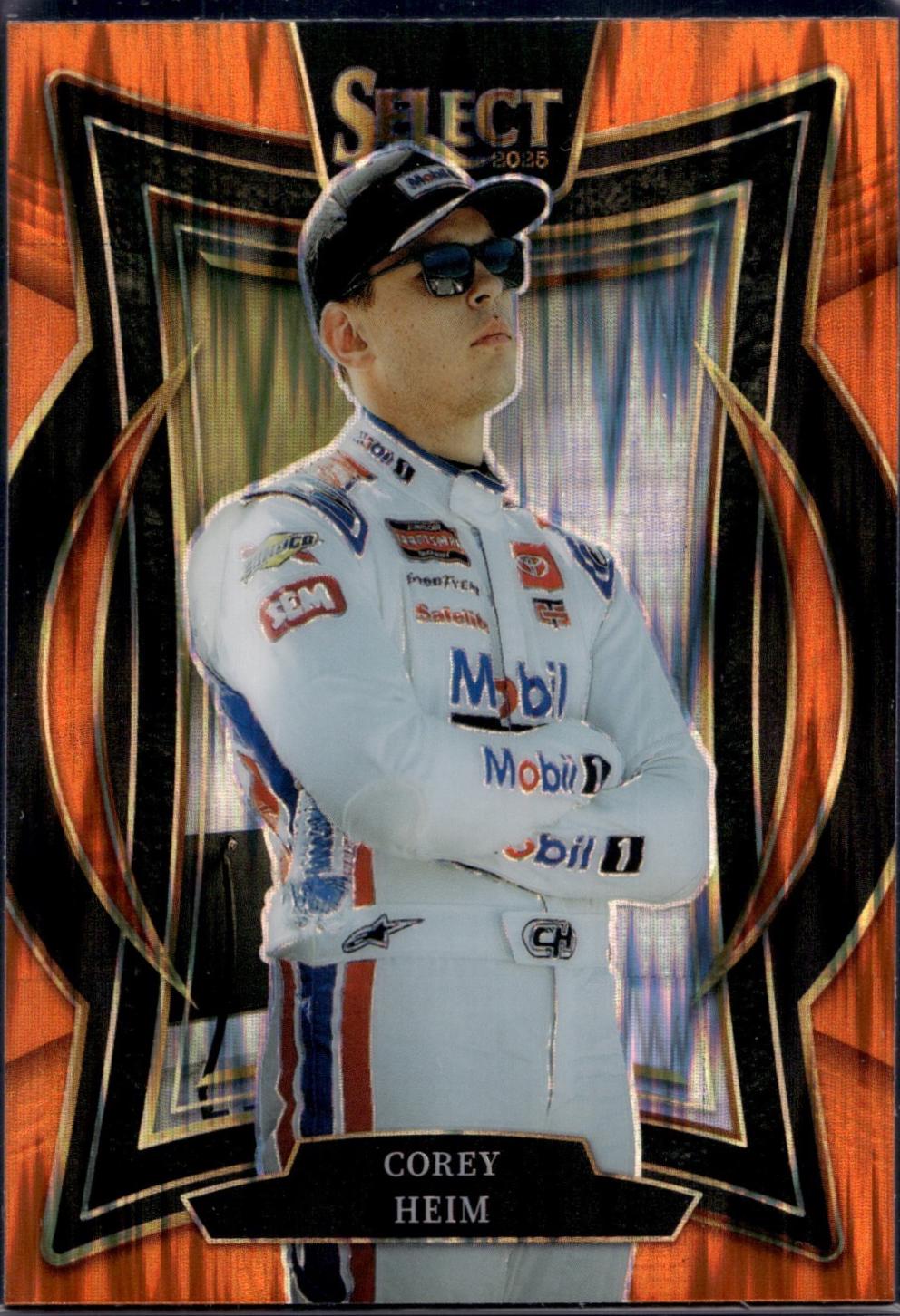 Corey Heim [Orange Flash Prizm] #57