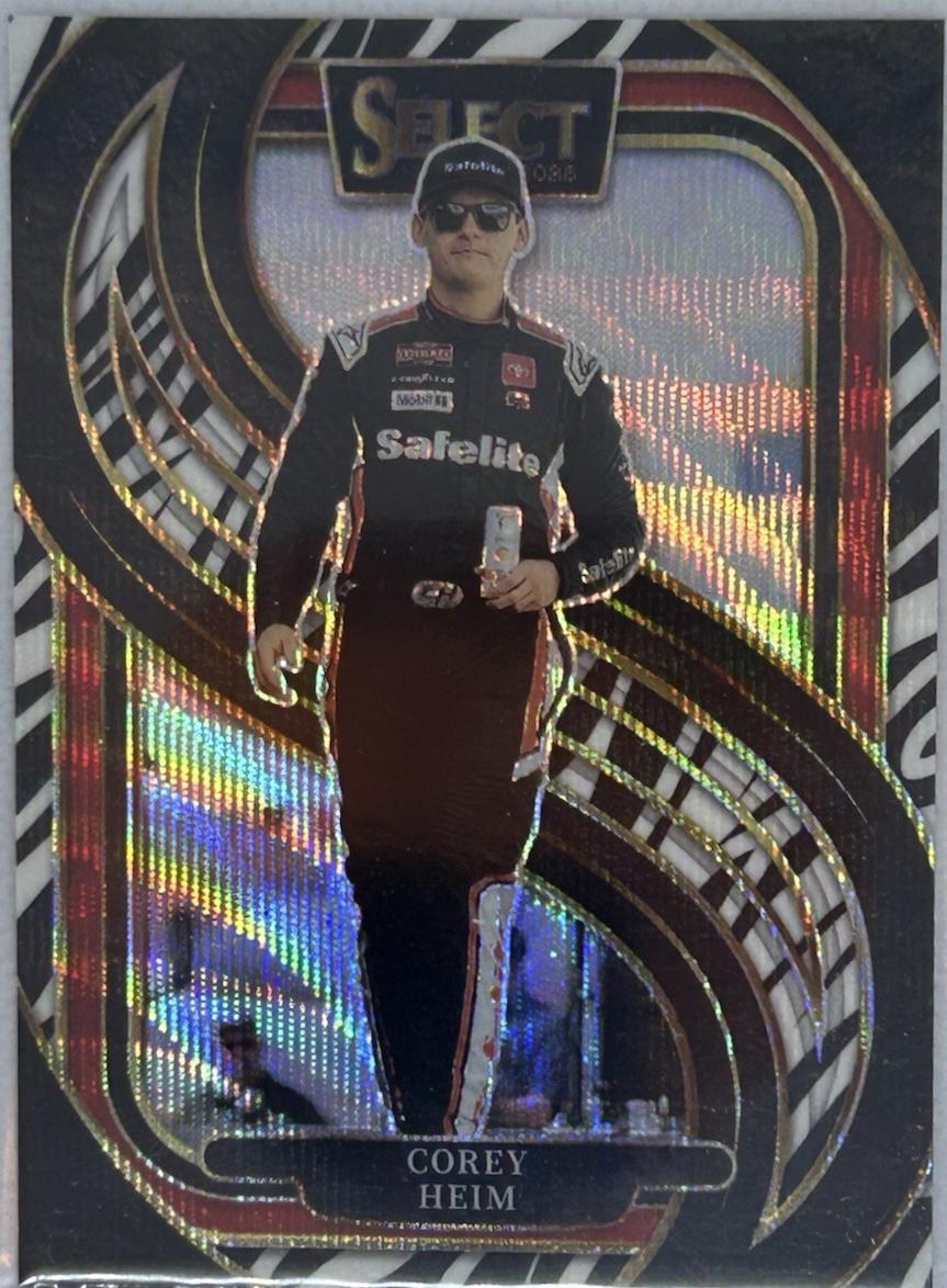Corey Heim [Zebra Prizm] #257