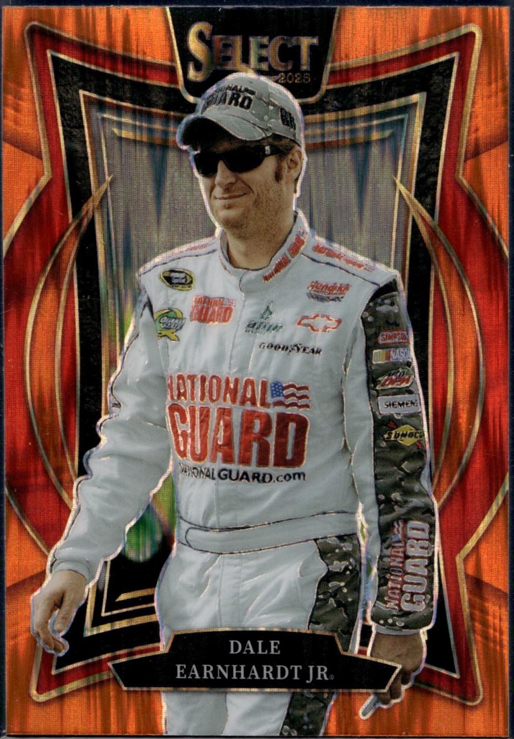 Dale Earnhardt Jr [Orange Flash Prizm] #62