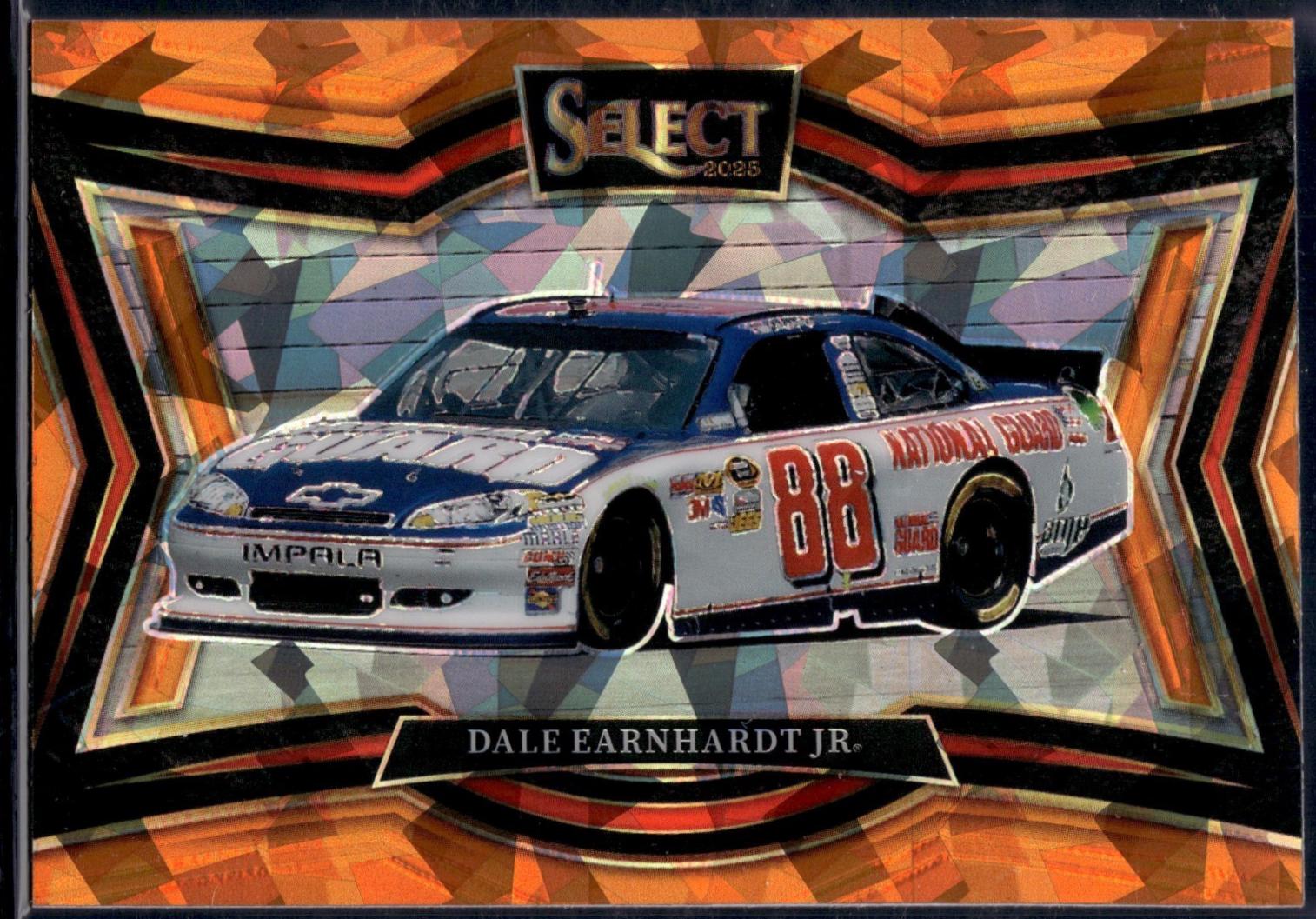 Dale Earnhardt Jr [Orange Ice Prizm] #162
