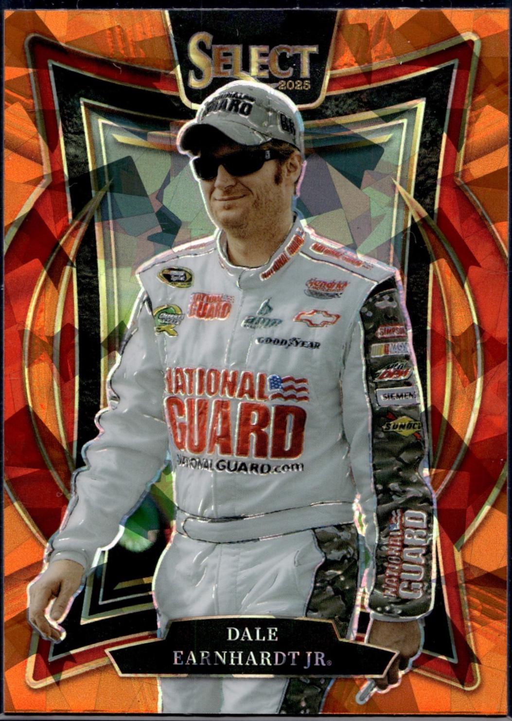 Dale Earnhardt Jr [Orange Ice Prizm] #62