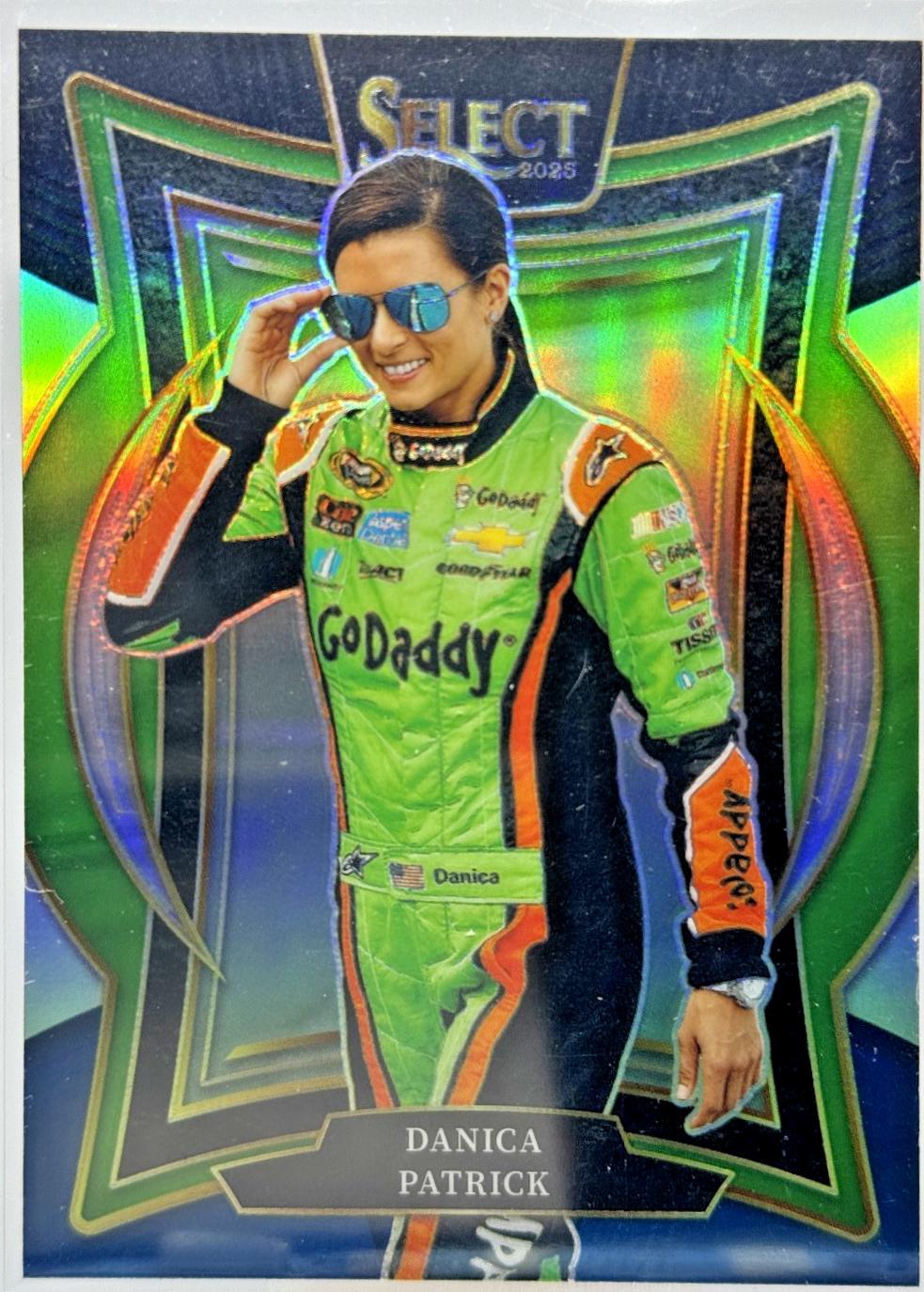 Danica Patrick [Black Blue Prizm] #63