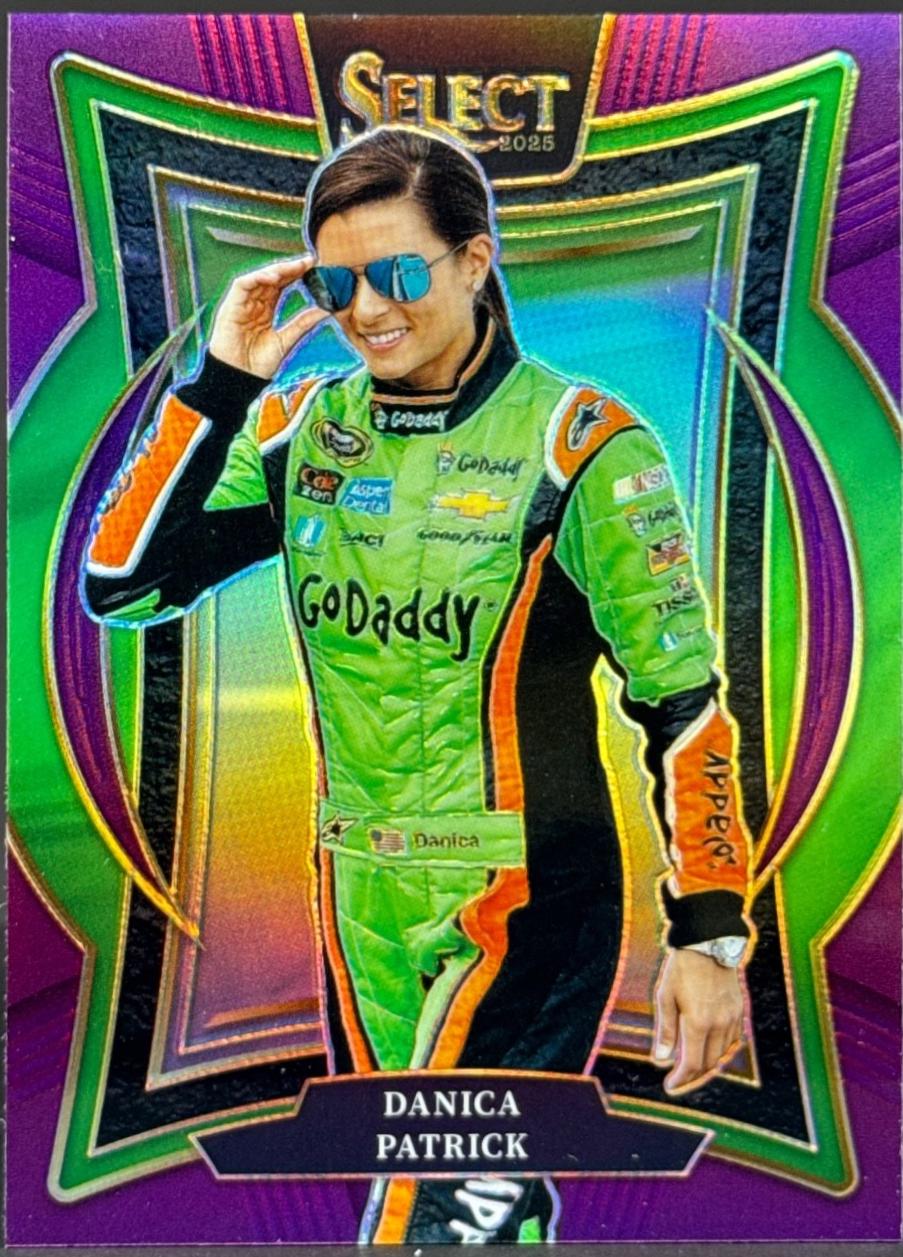 Danica Patrick [Light Blue Prizm] #63
