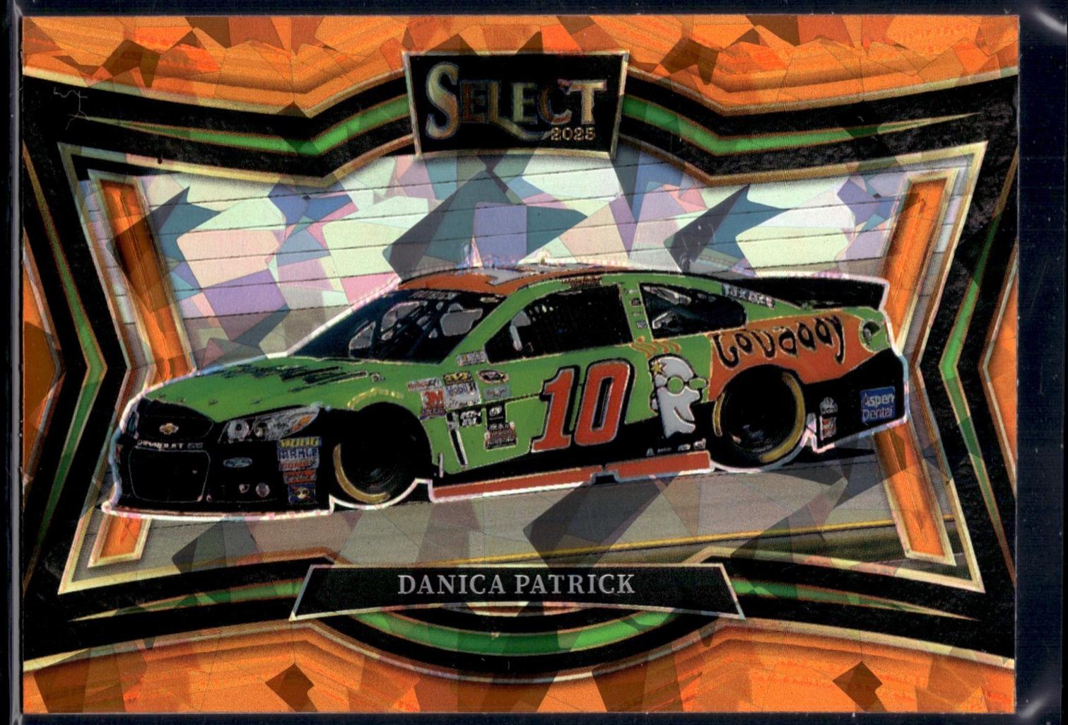 Danica Patrick [Orange Ice Prizm] #163