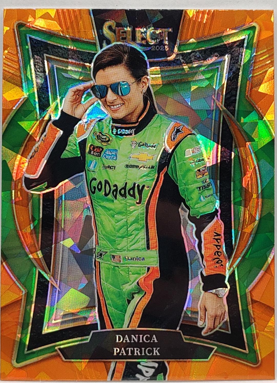 Danica Patrick [Orange Ice Prizm] #63