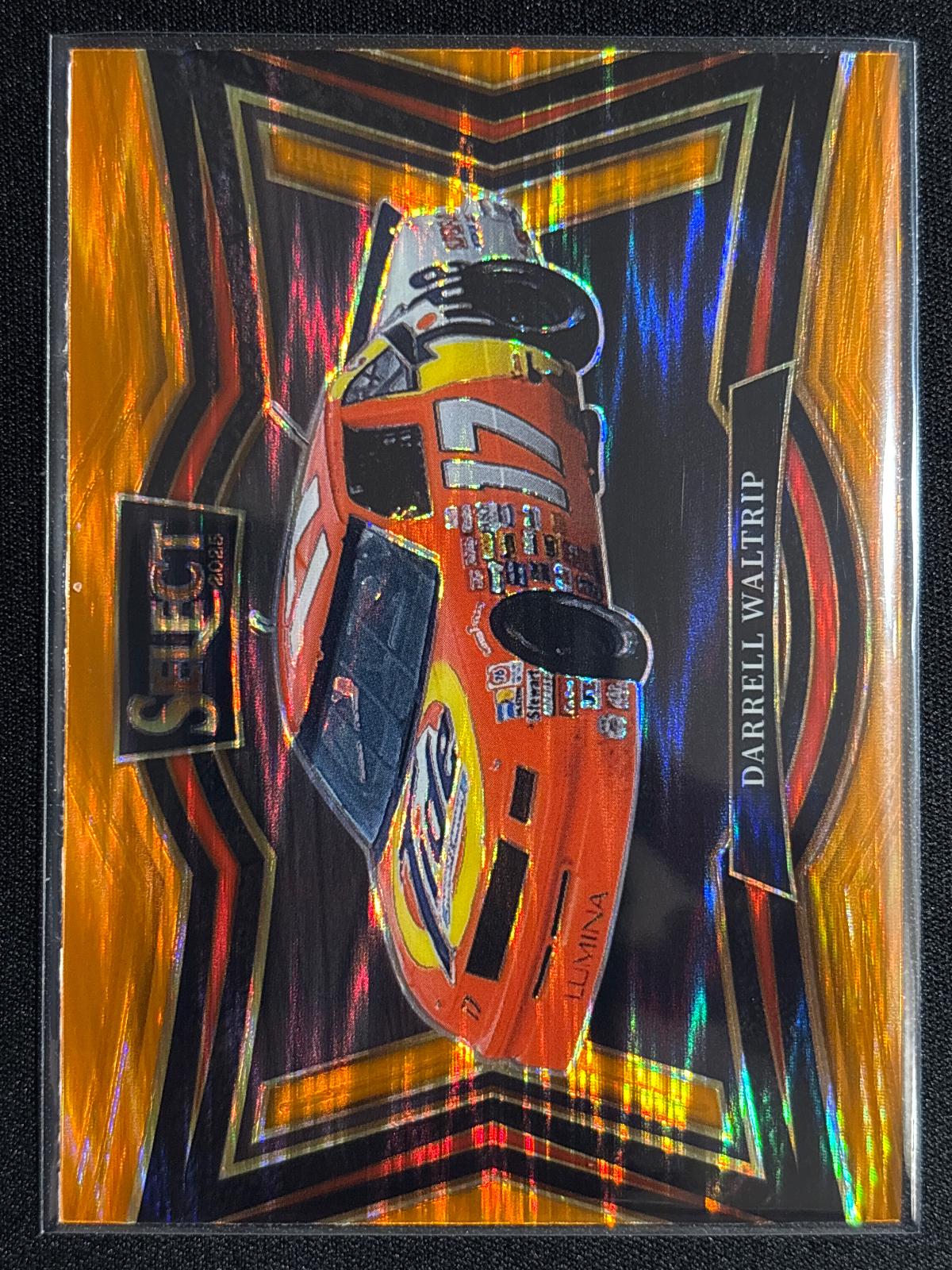 Darrell Waltrip [Orange Flash Prizm] #178