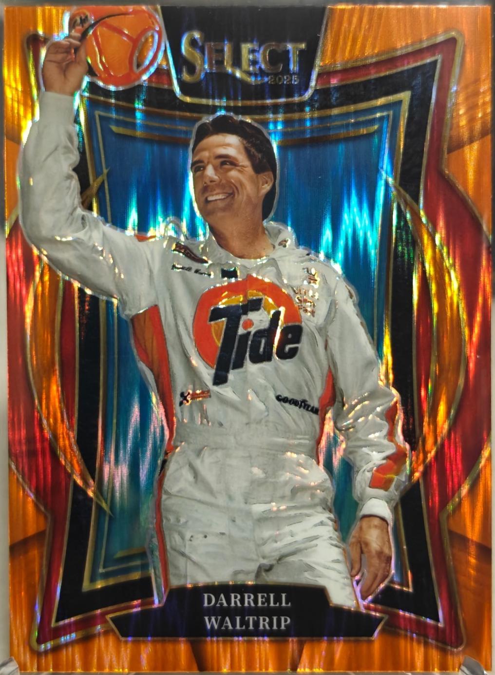 Darrell Waltrip [Orange Flash Prizm] #78