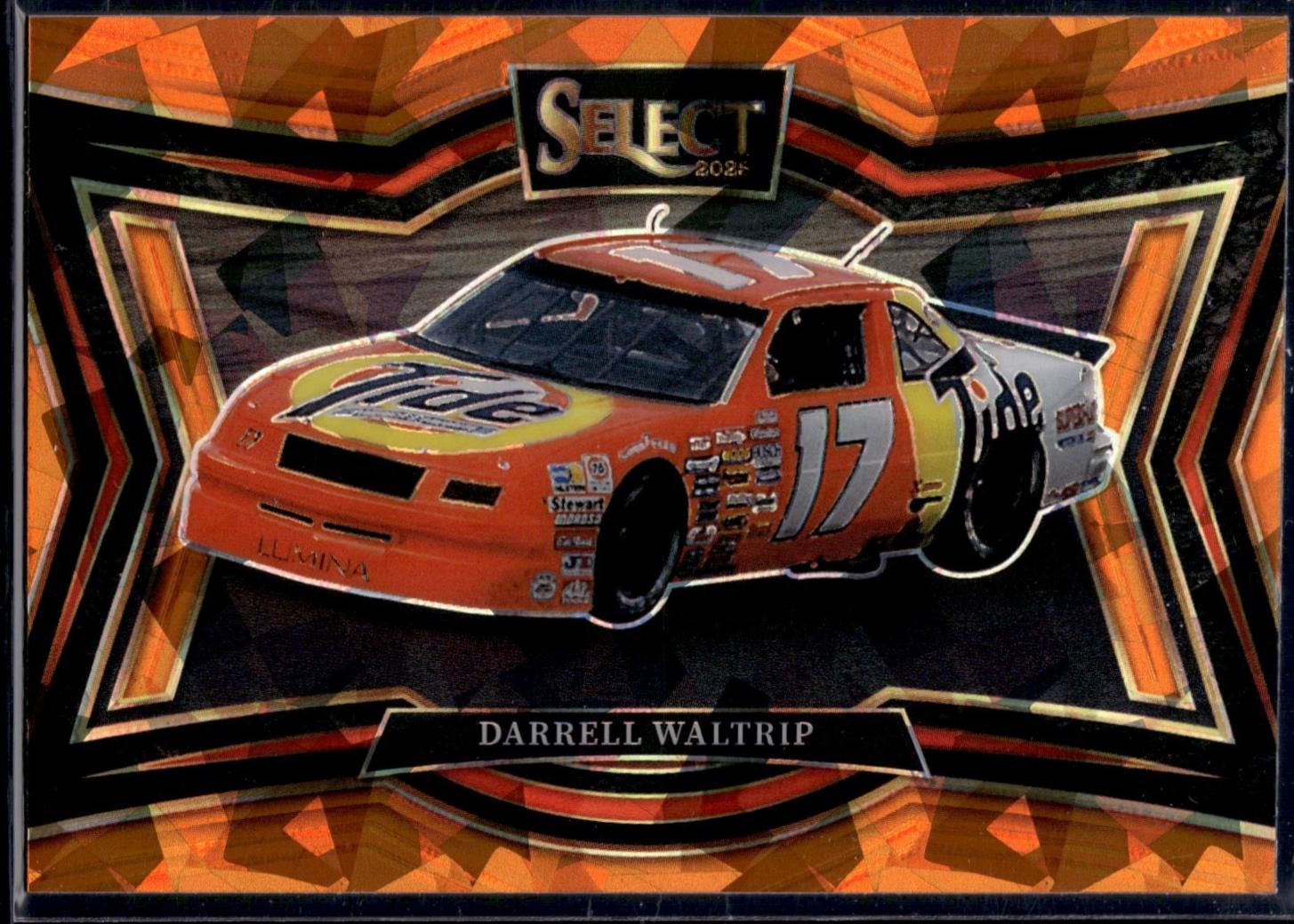 Darrell Waltrip [Orange Ice Prizm] #178