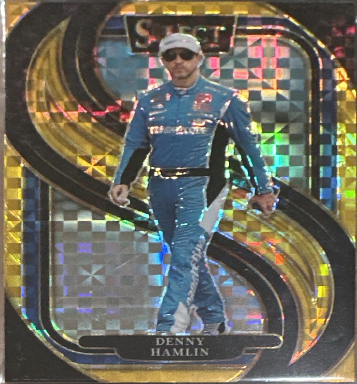 Denny Hamlin [Gold Prizm] #289