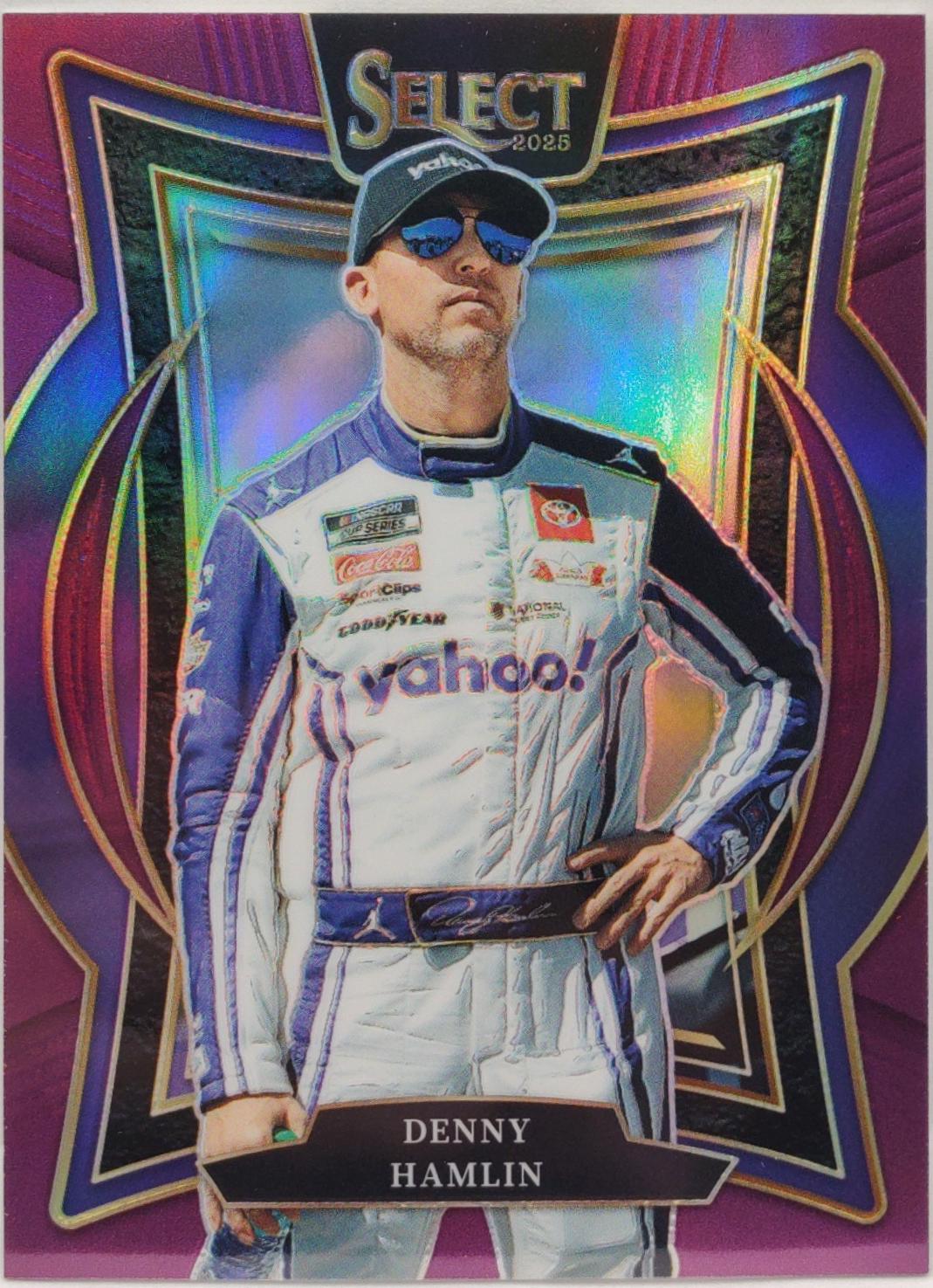 Denny Hamlin [Light Blue Prizm] #89