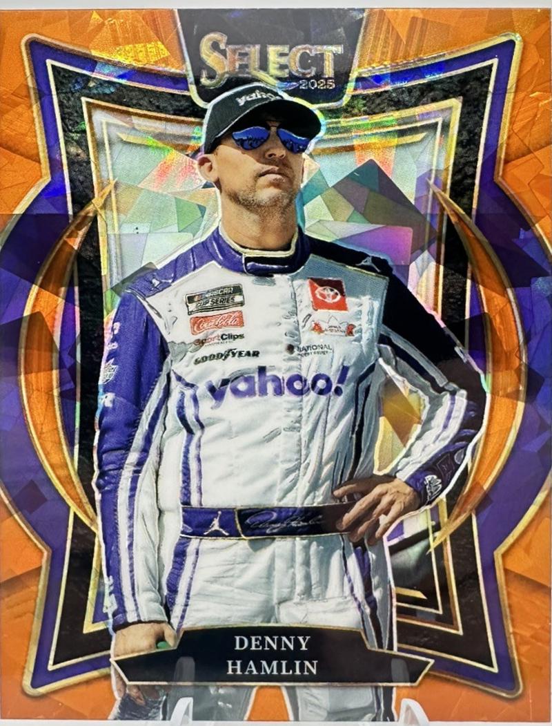 Denny Hamlin [Orange Ice Prizm] #89