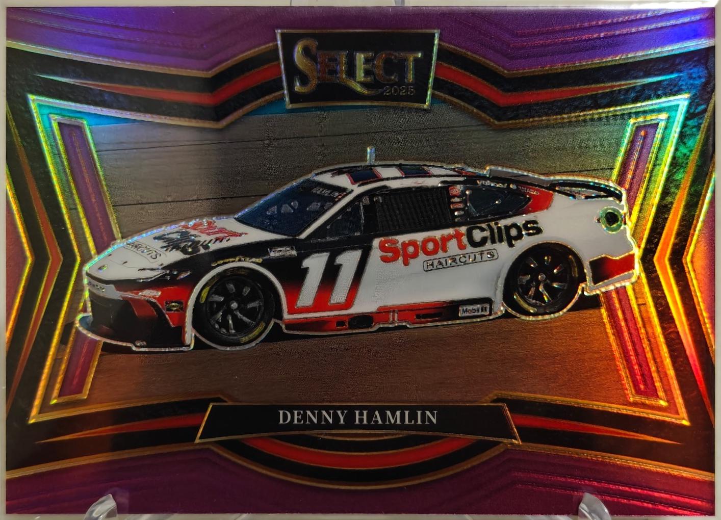 Denny Hamlin [Purple Prizm] #189