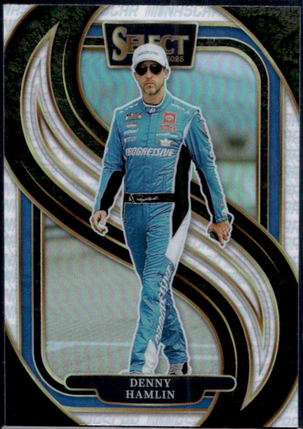 Denny Hamlin [Silver NASCAR Logo] #289