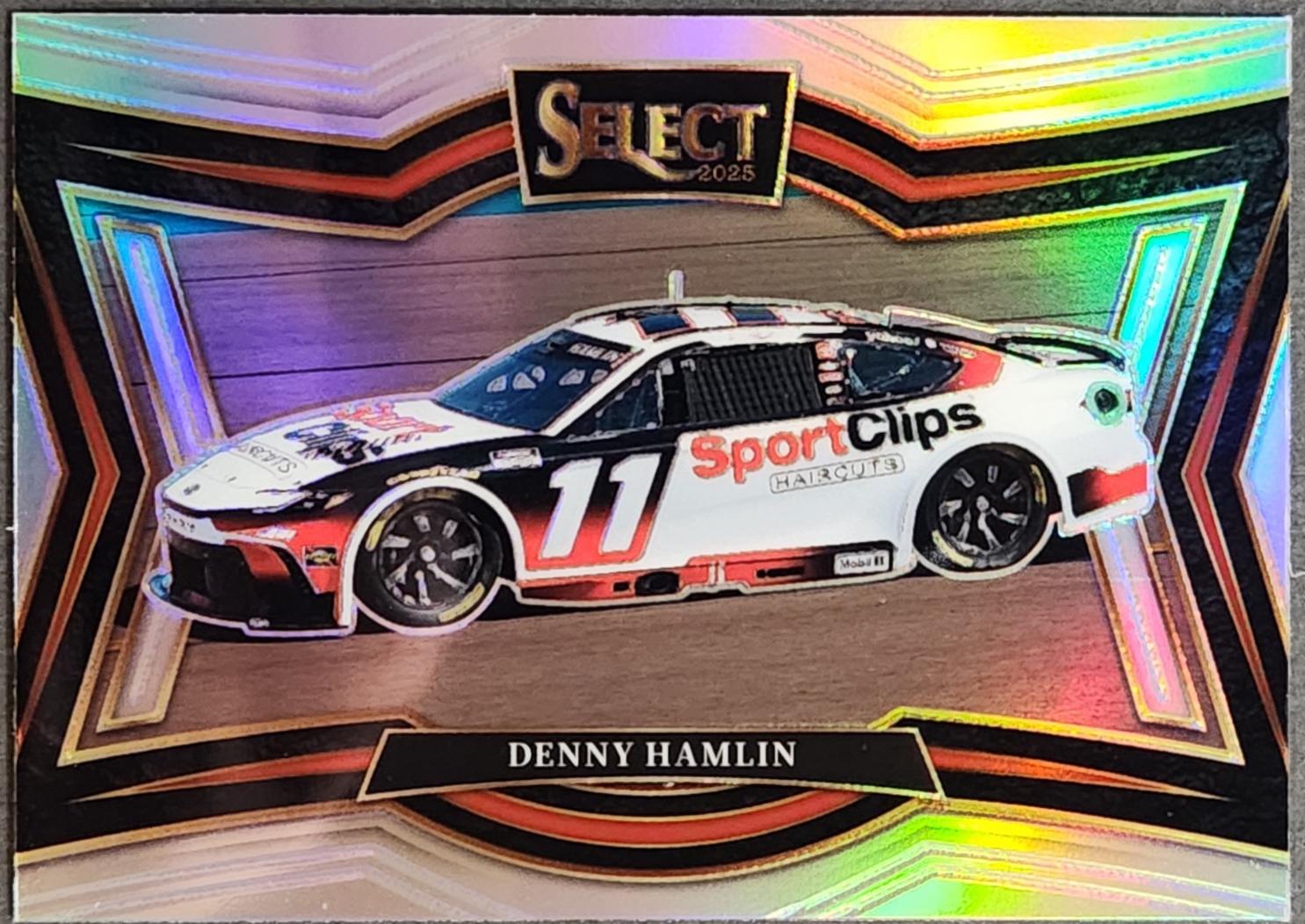 Denny Hamlin [Silver Prizm] #189