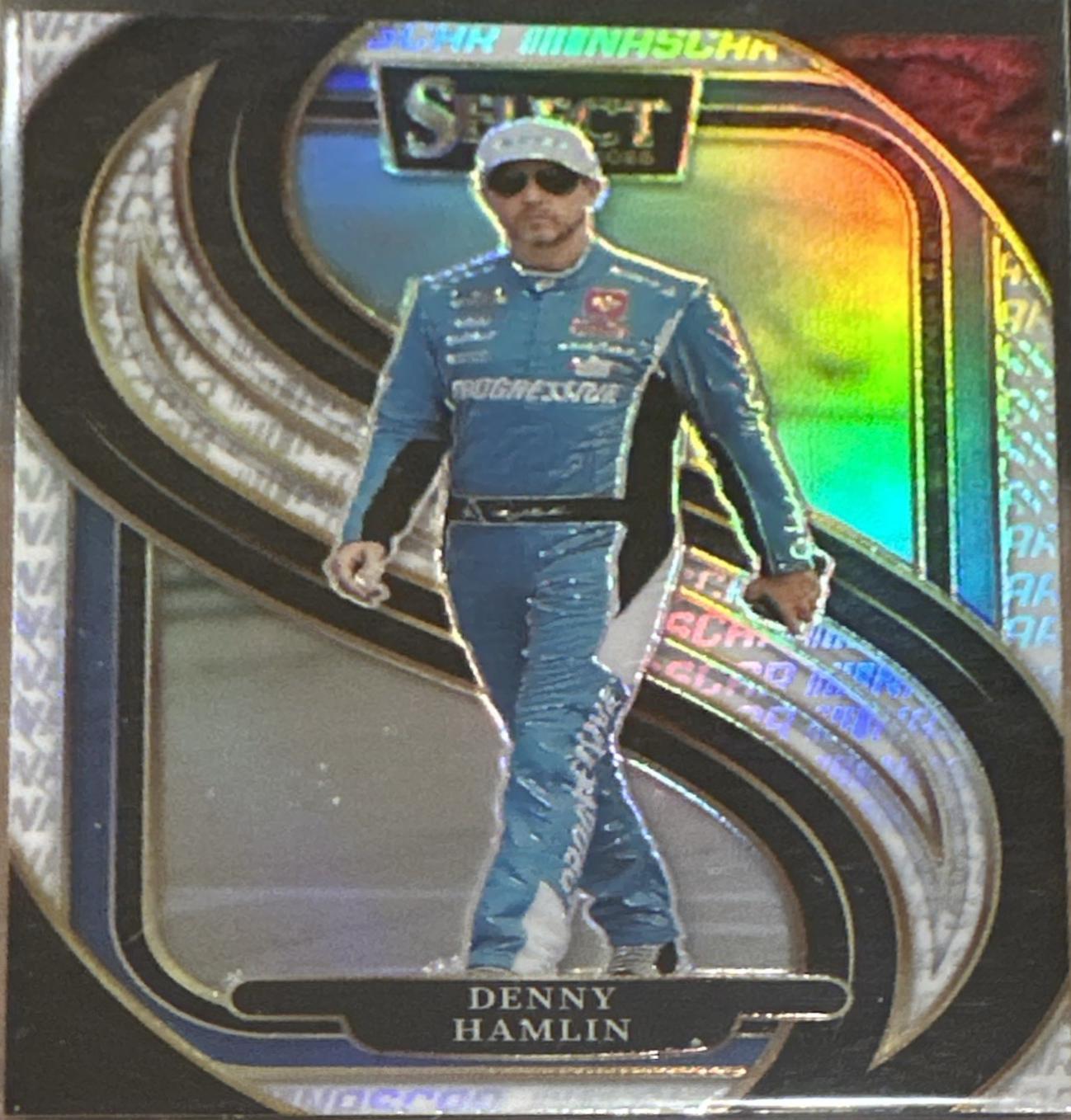 Denny Hamlin [Silver Prizm] #289