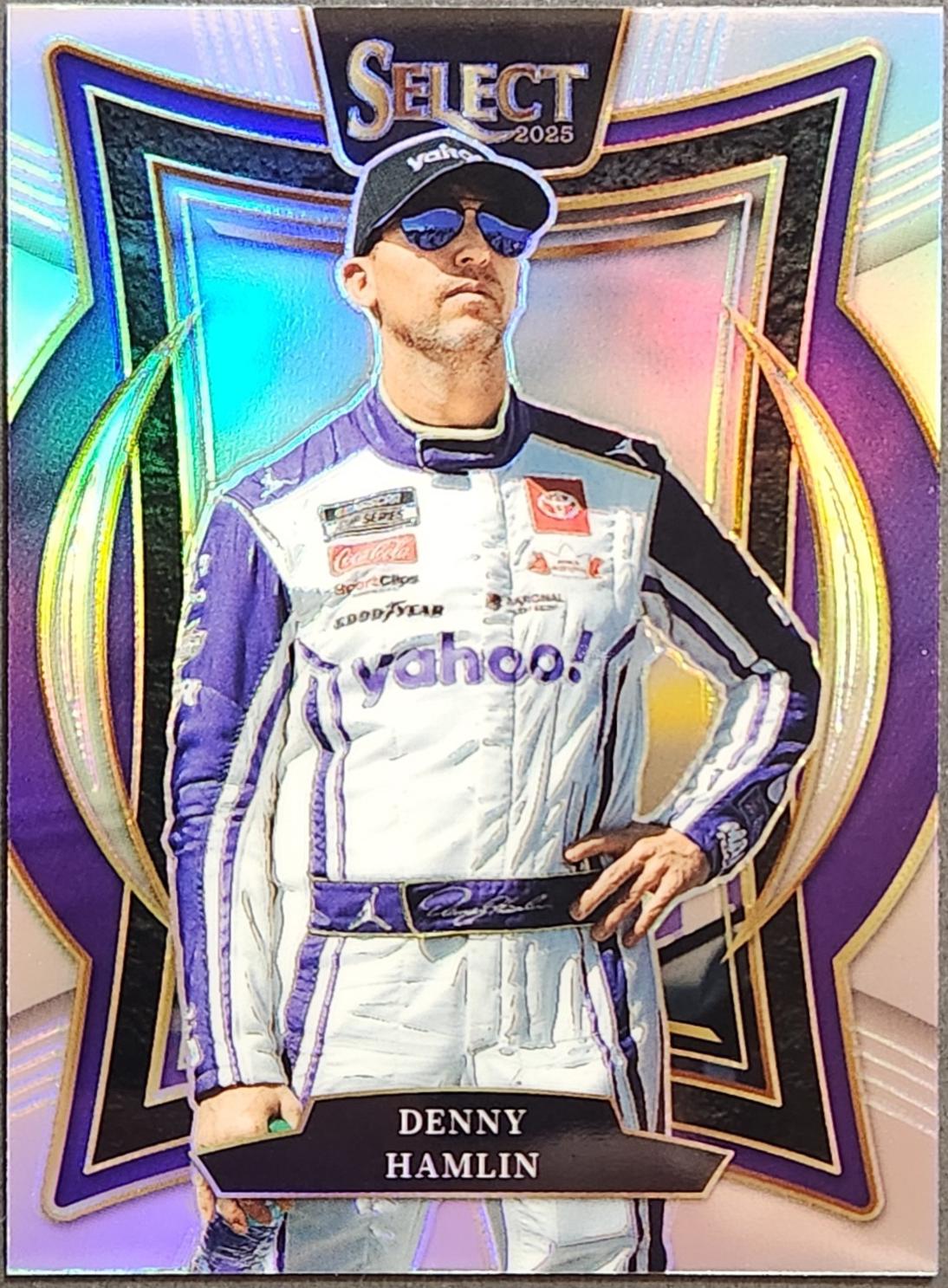Denny Hamlin [Silver Prizm] #89