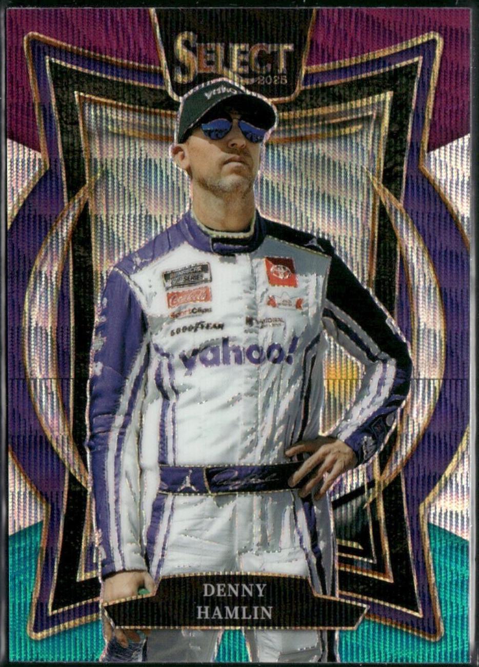 Denny Hamlin [Tri-Color Prizm] #89