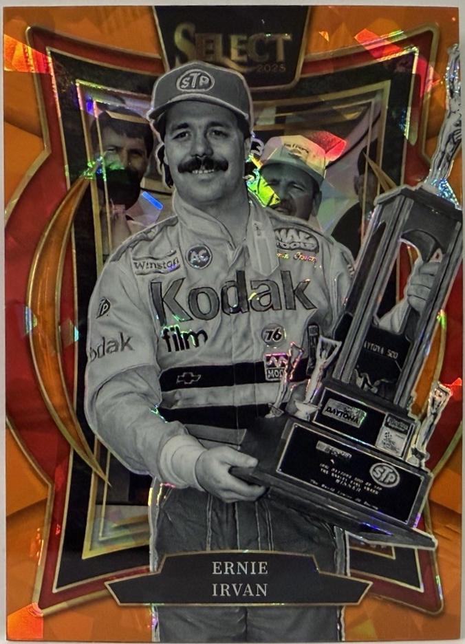 Ernie Irvan [Orange Ice Prizm] #51