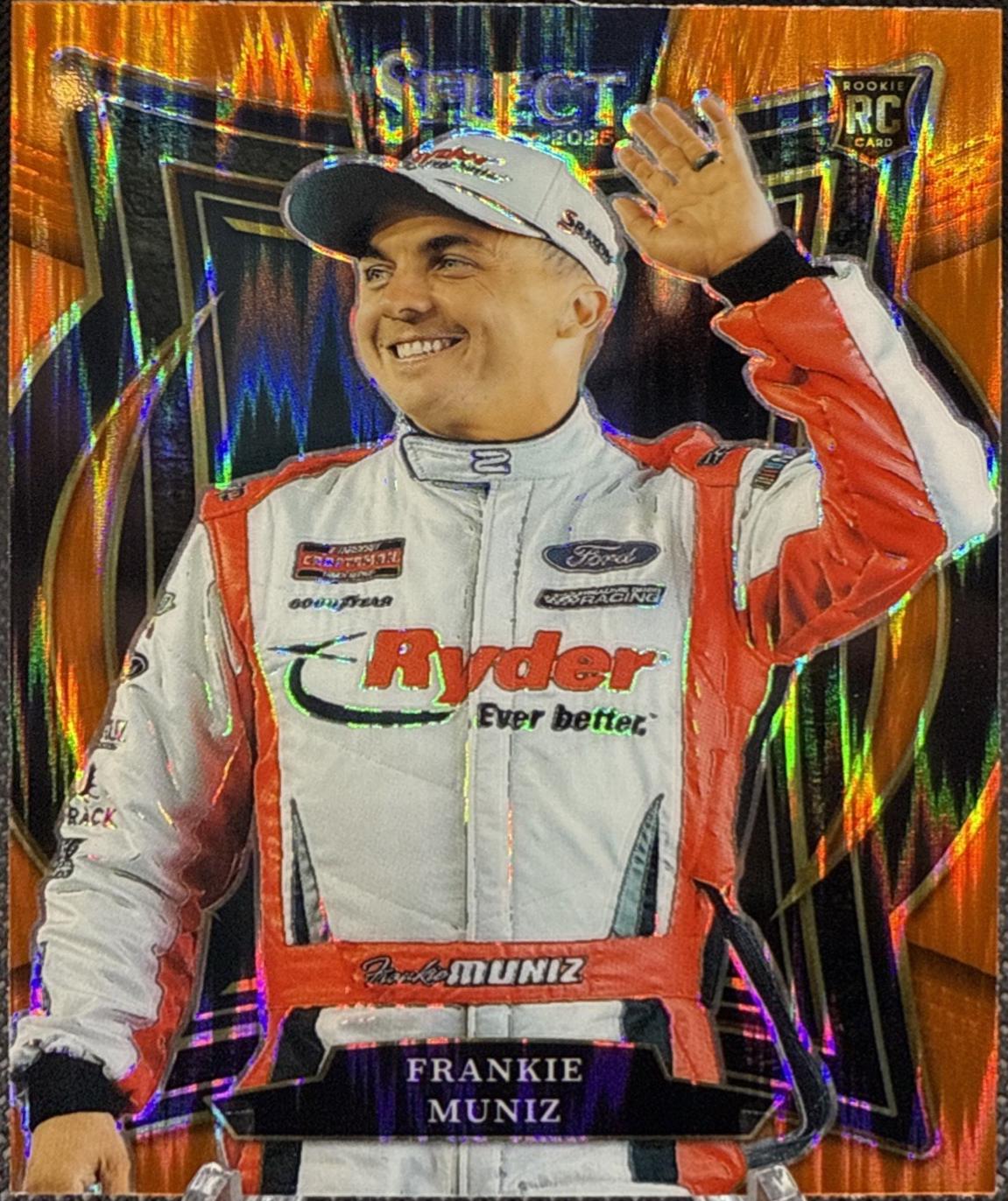 Frankie Muniz [Orange Flash Prizm] #15
